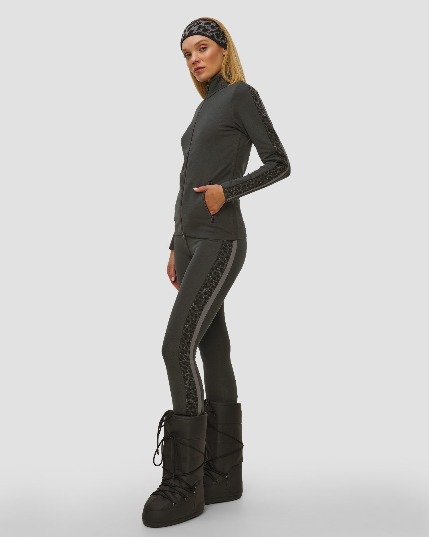 Newland Hafjell Damen-Sweatshirt mit Reißverschluss