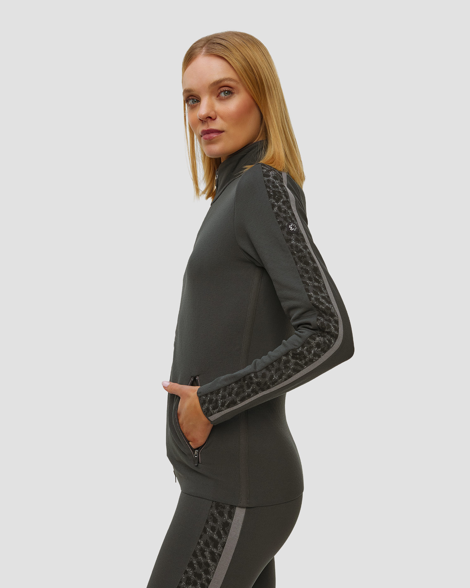 Newland Hafjell Damen-Sweatshirt mit Reißverschluss