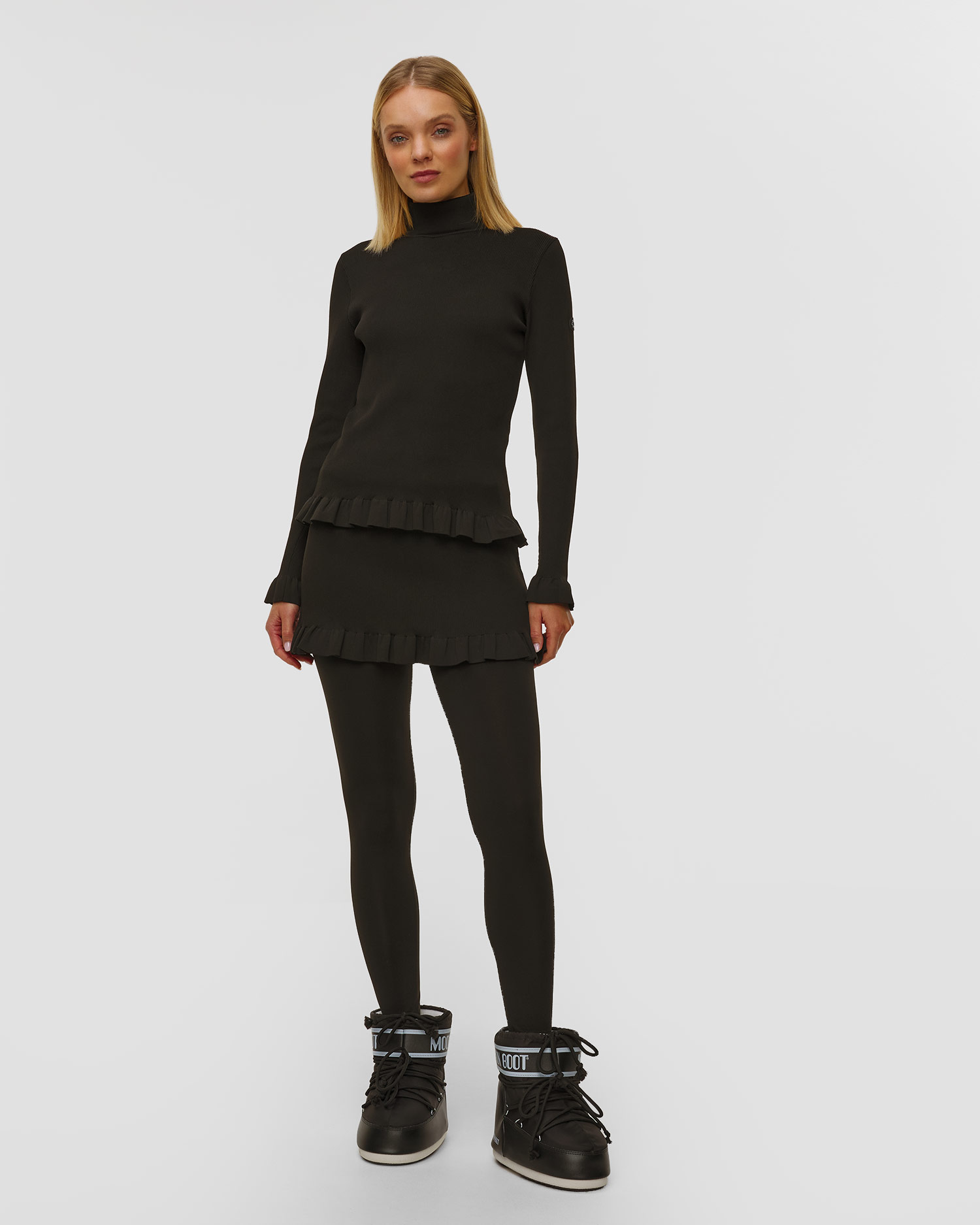 Leginsy termoaktywne ze spódniczką Newland Saalbach