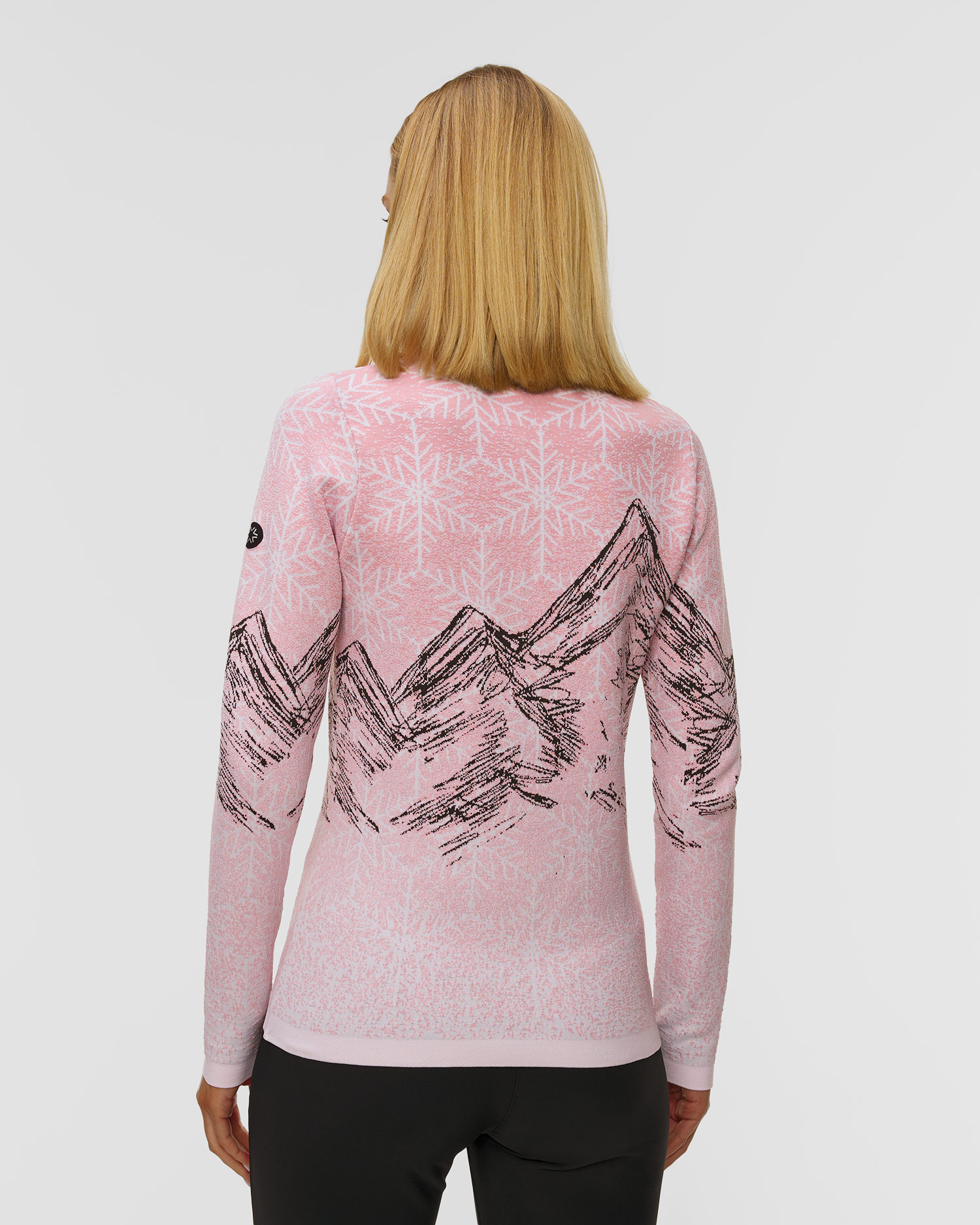 Pulover cu guler înalt tehnic pentru femei Newland Seven Summits