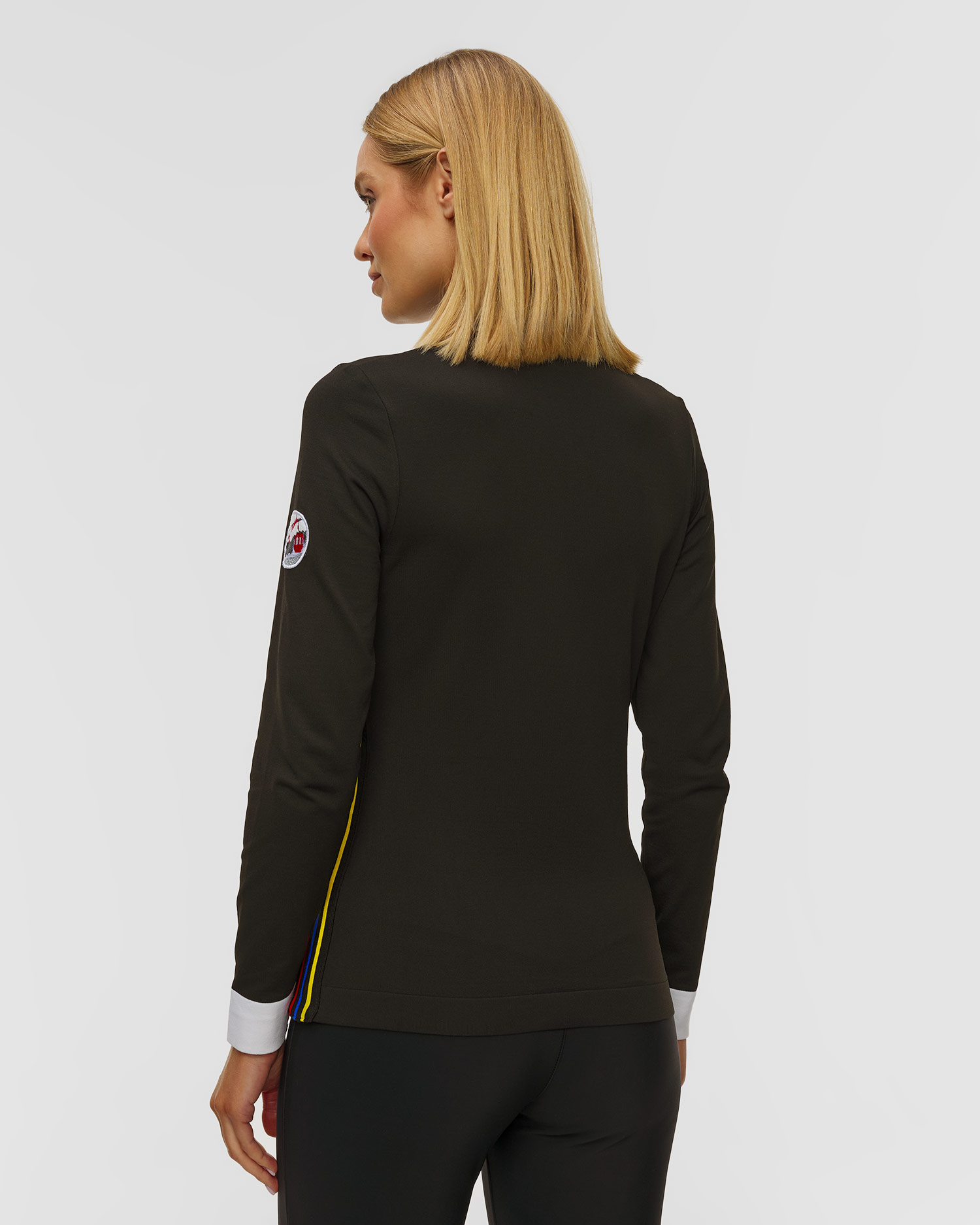 Pulover cu guler înalt tehnic pentru femei Newland Vail