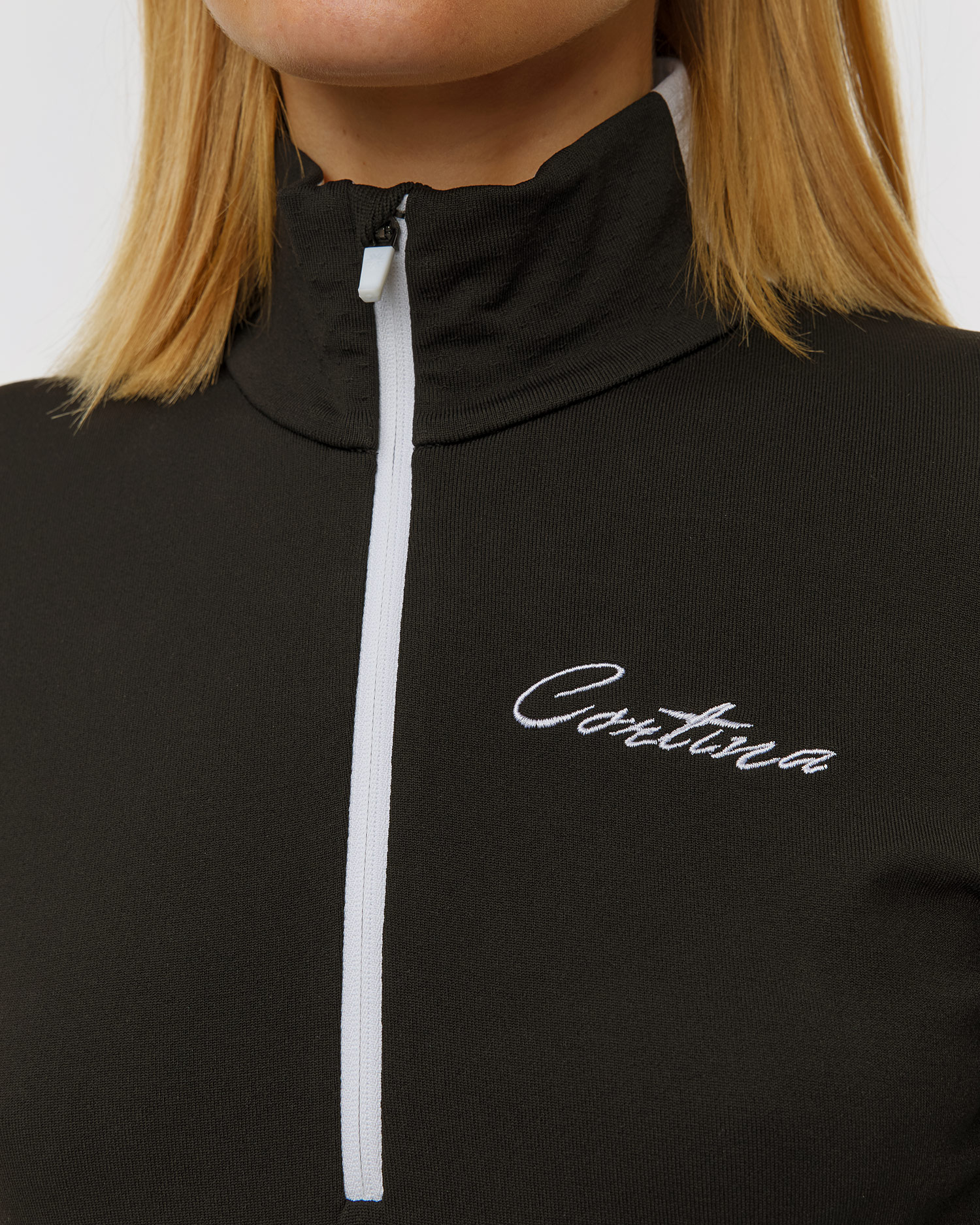 Pulover cu guler înalt tehnic pentru femei Newland Vail