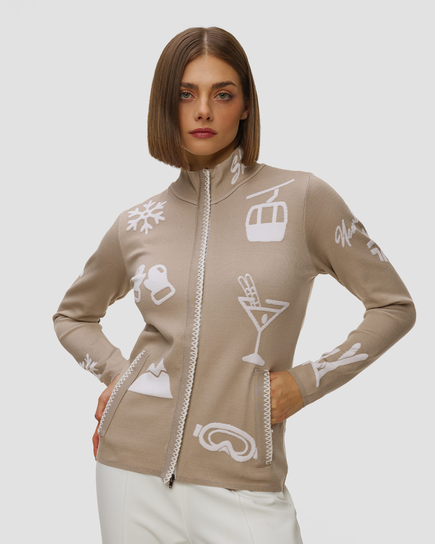 Bluza rozpinana damska Newland Vertige