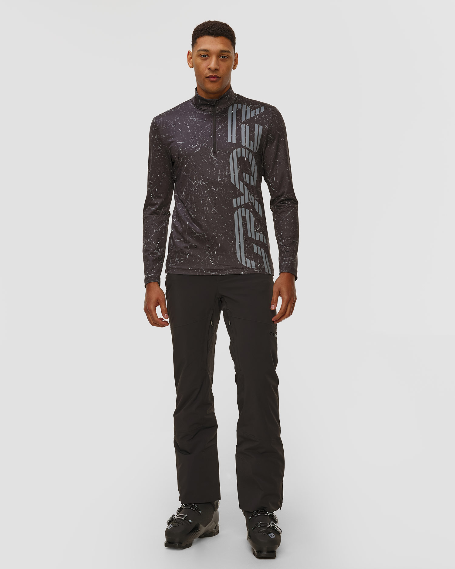 Dolcevita da sci da uomo Spyder Podium 1/2 Zip