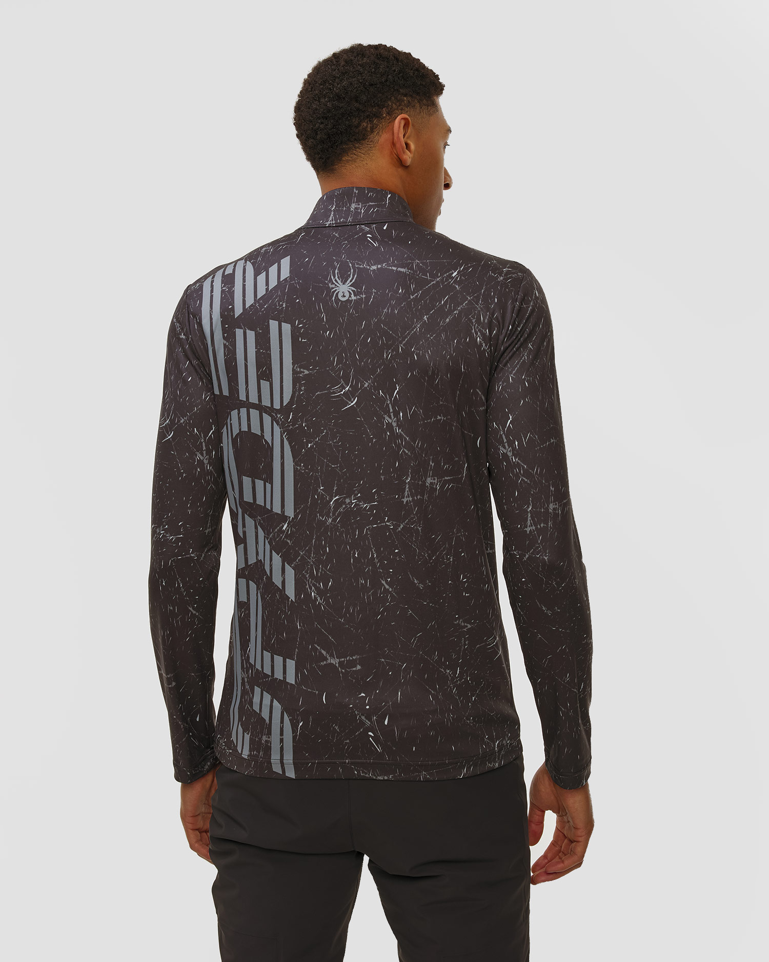 Dolcevita da sci da uomo Spyder Podium 1/2 Zip