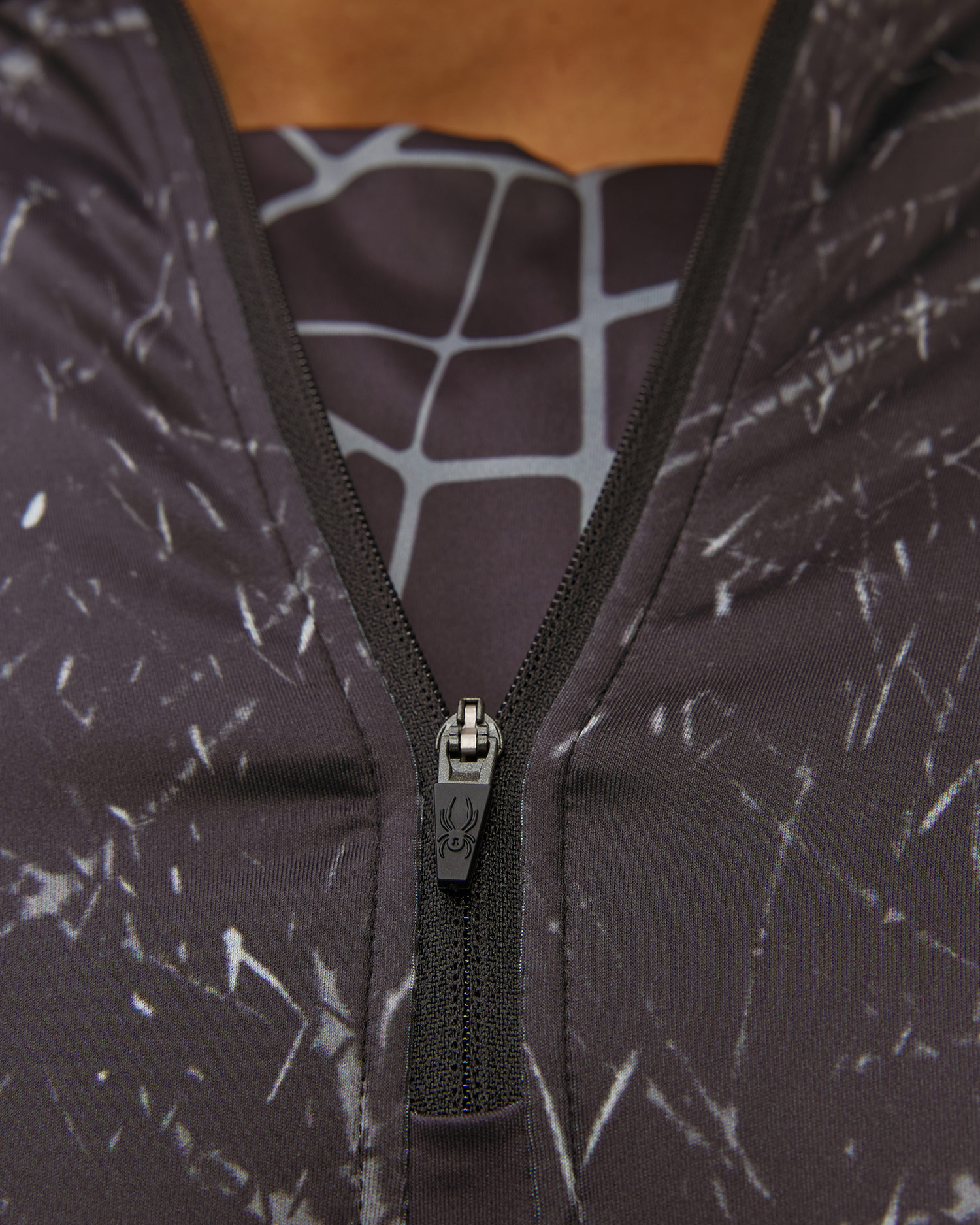 Dolcevita da sci da uomo Spyder Podium 1/2 Zip