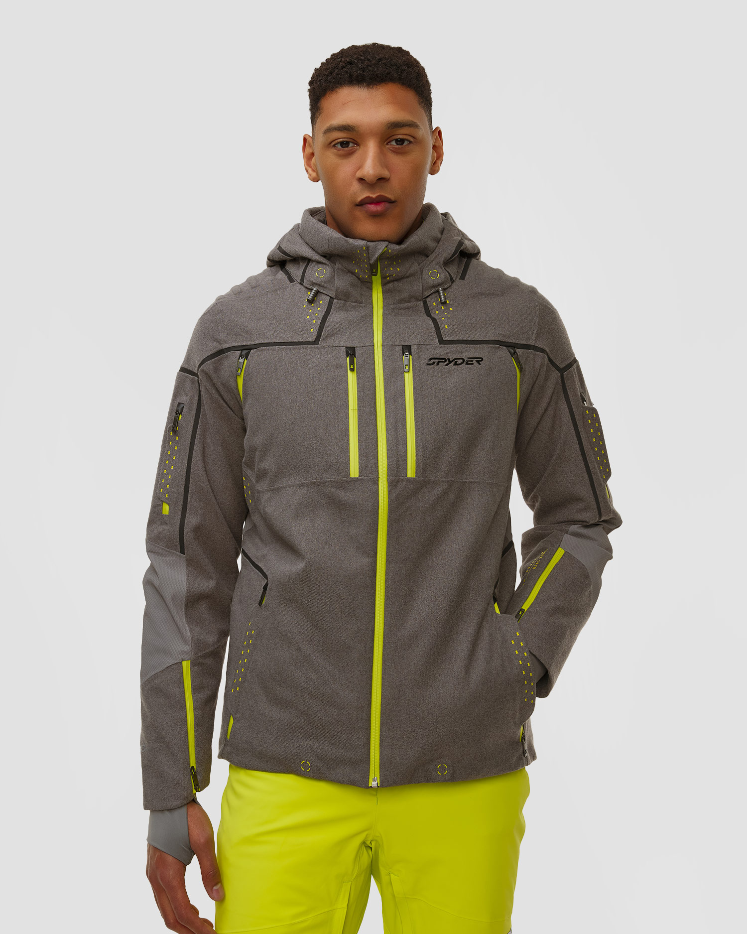 Kurtka narciarska męska Spyder Pinnacle Melange Jacket