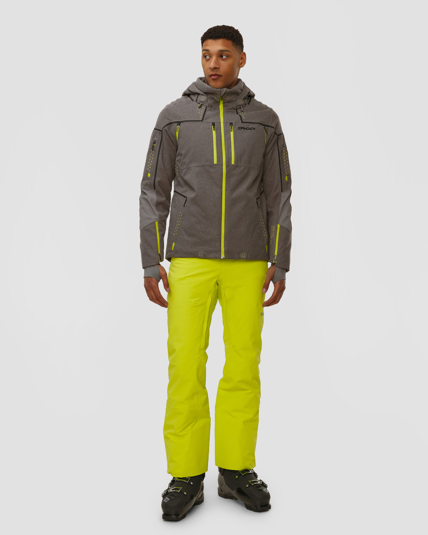 Kurtka narciarska męska Spyder Pinnacle Melange Jacket