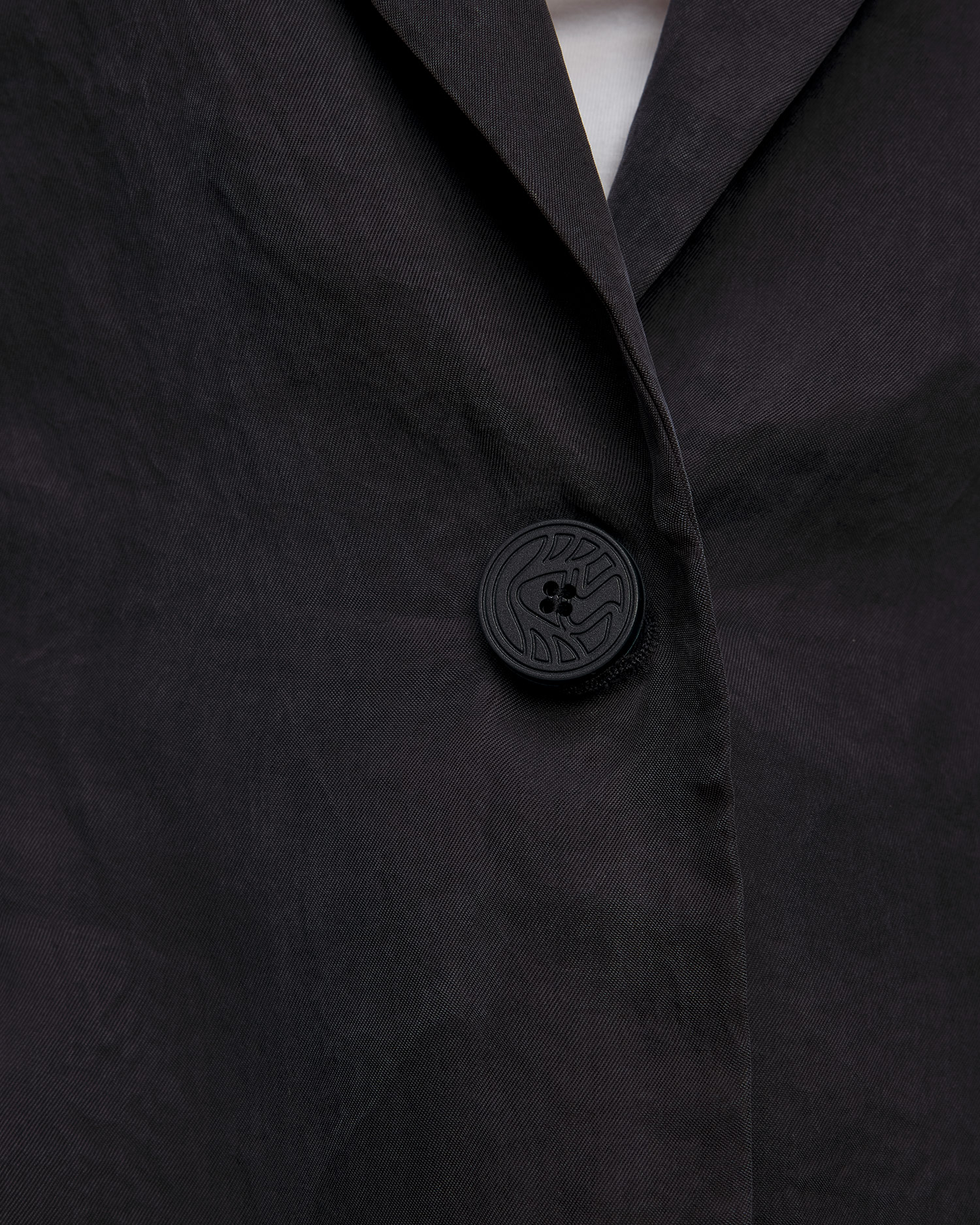 Blazer blu scuro di viscosa da donna Sportalm