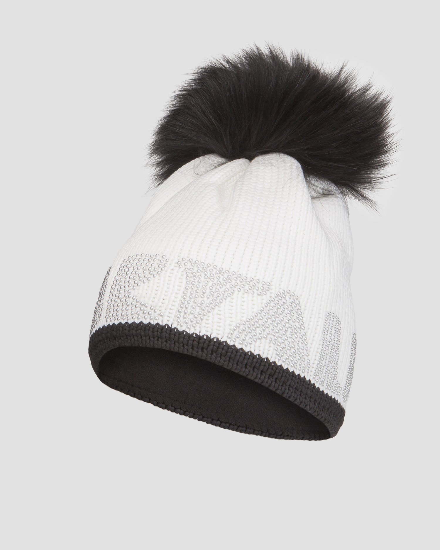 bonnet sport d'hiver homme femme en maille jacquard et pompon by French  Disorder.