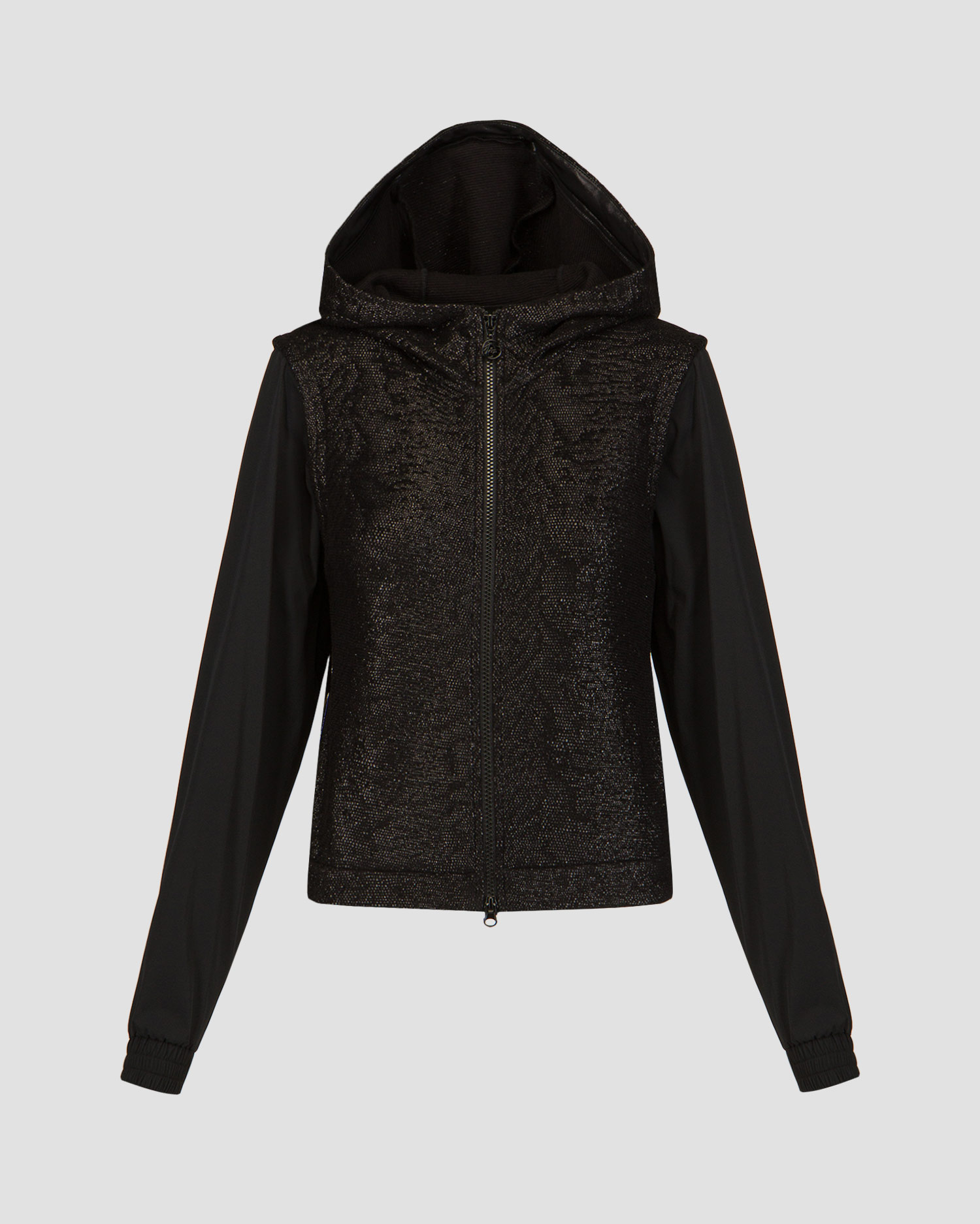 Sweat-shirt noir pour femmes Sportalm