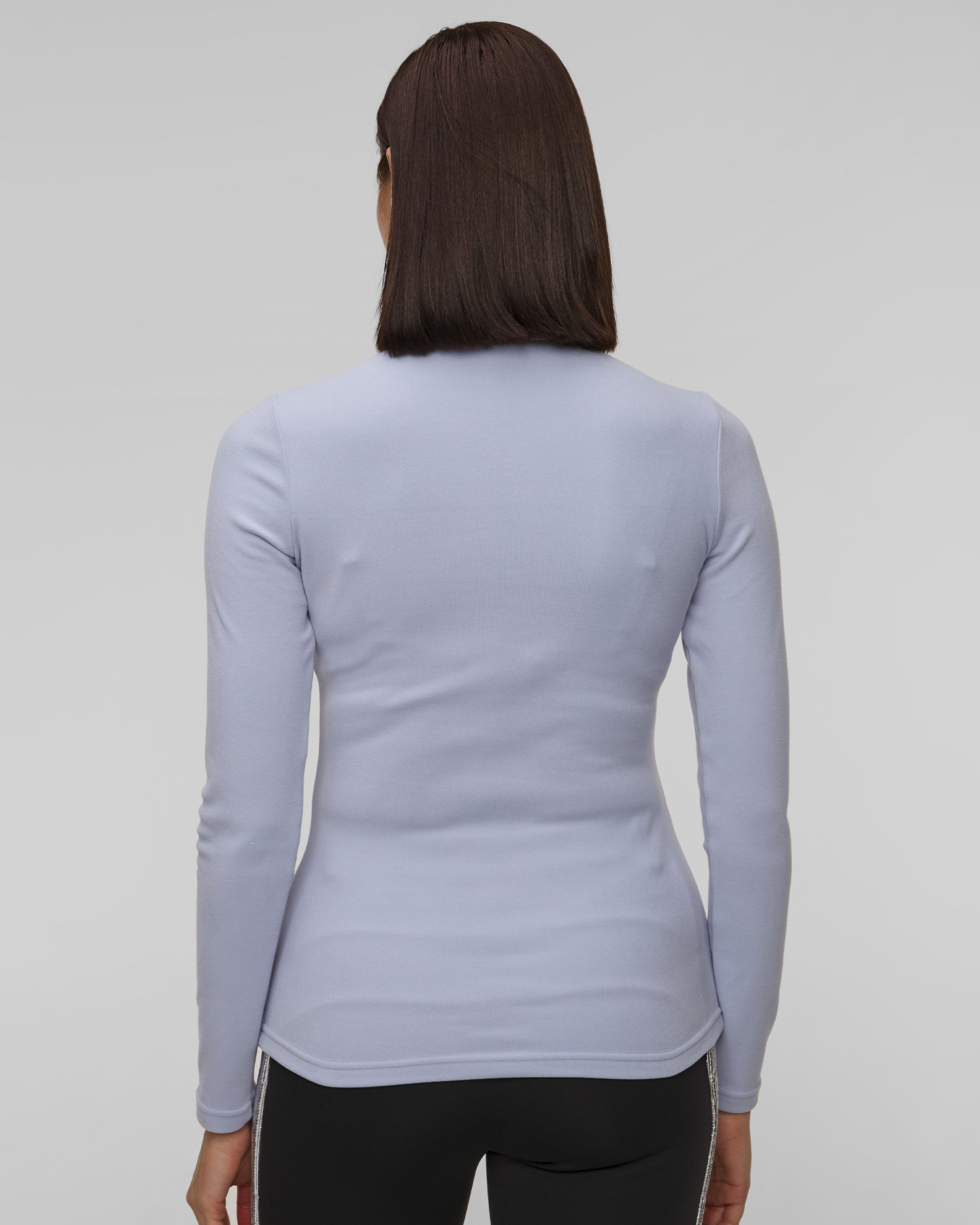 Pulover cu guler înalt de schi albastru pentru femei Sportalm