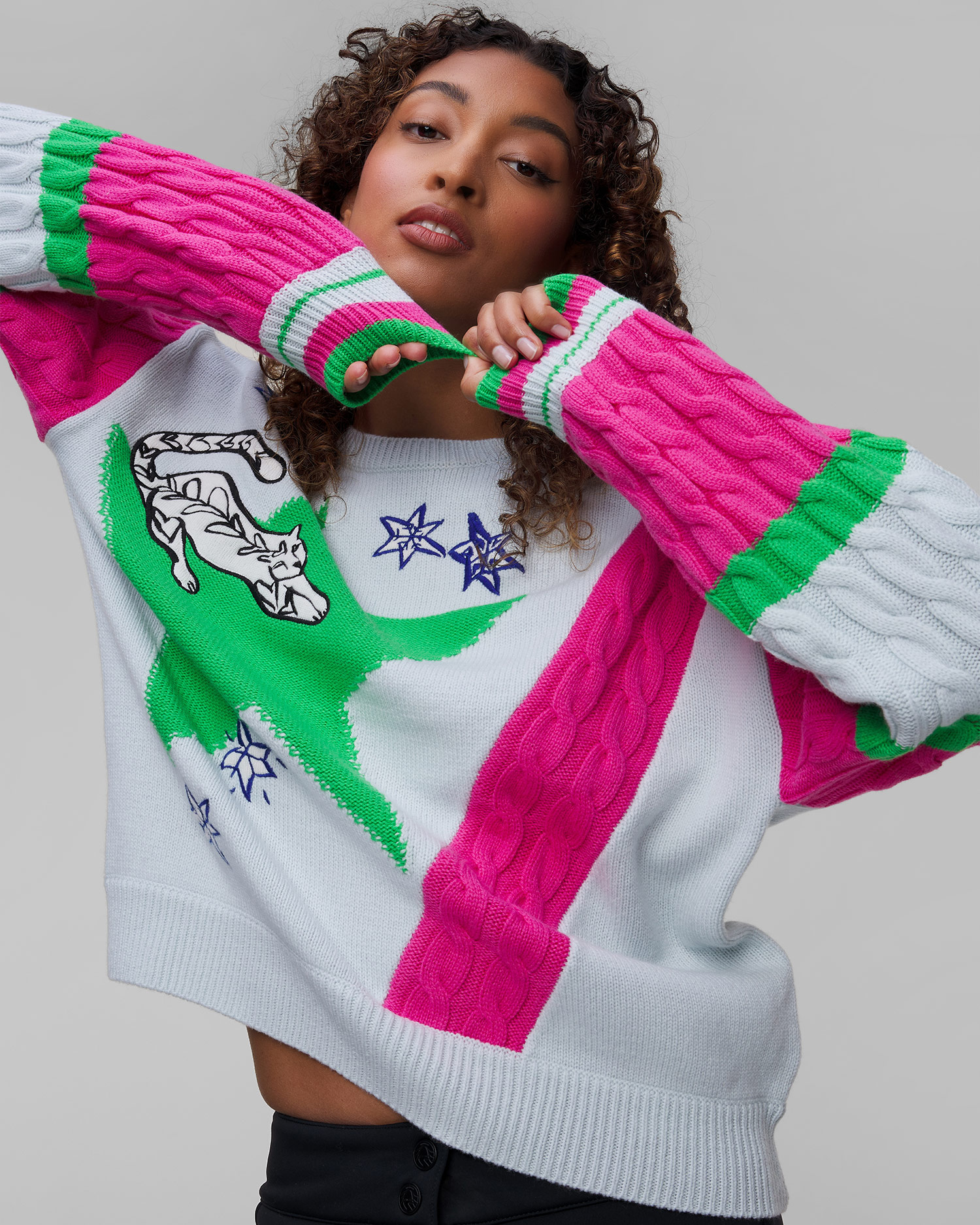 Maglione in lana con cashmere da donna Sportalm