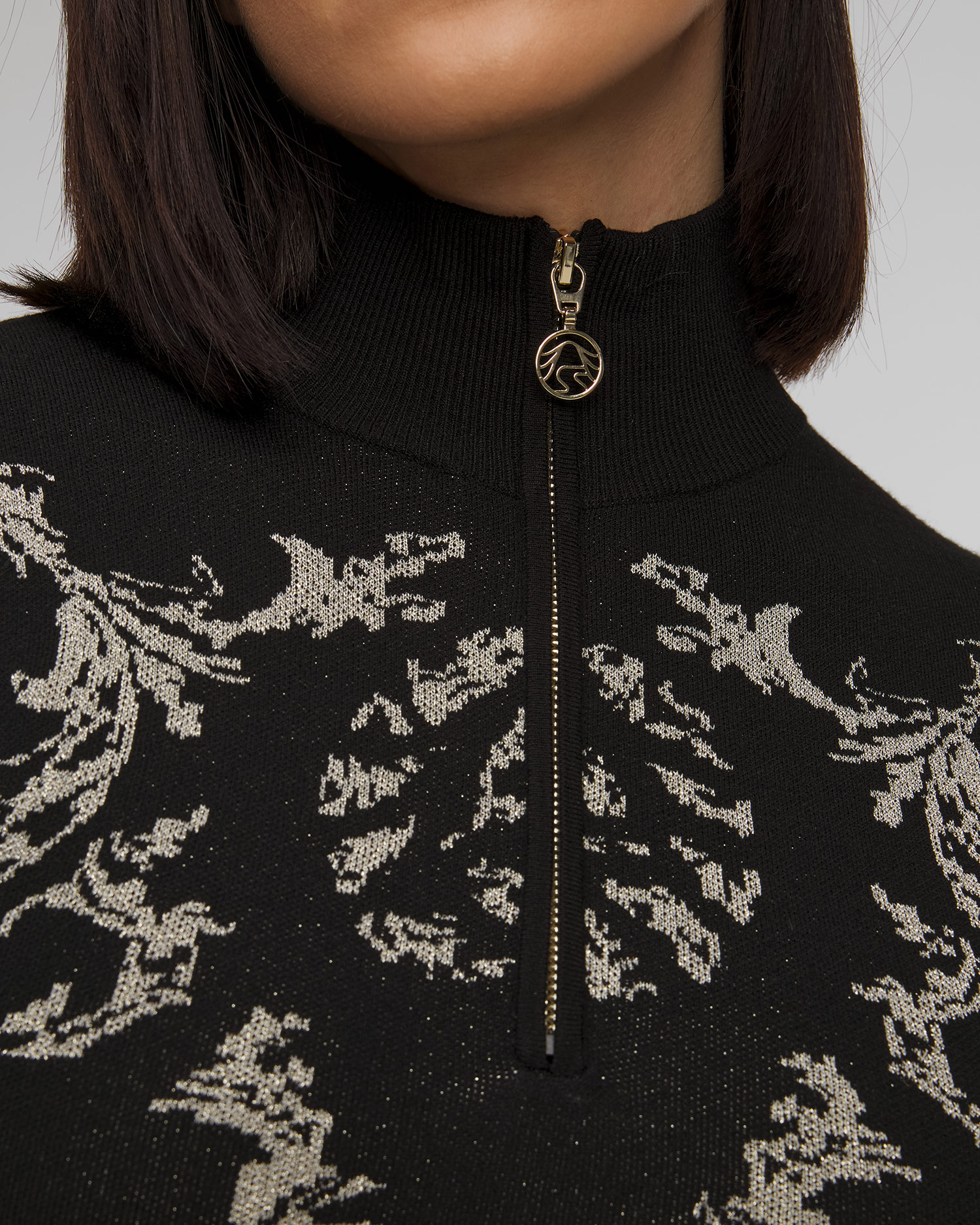 Pulover cu guler înalt de schi pentru femei Sportalm