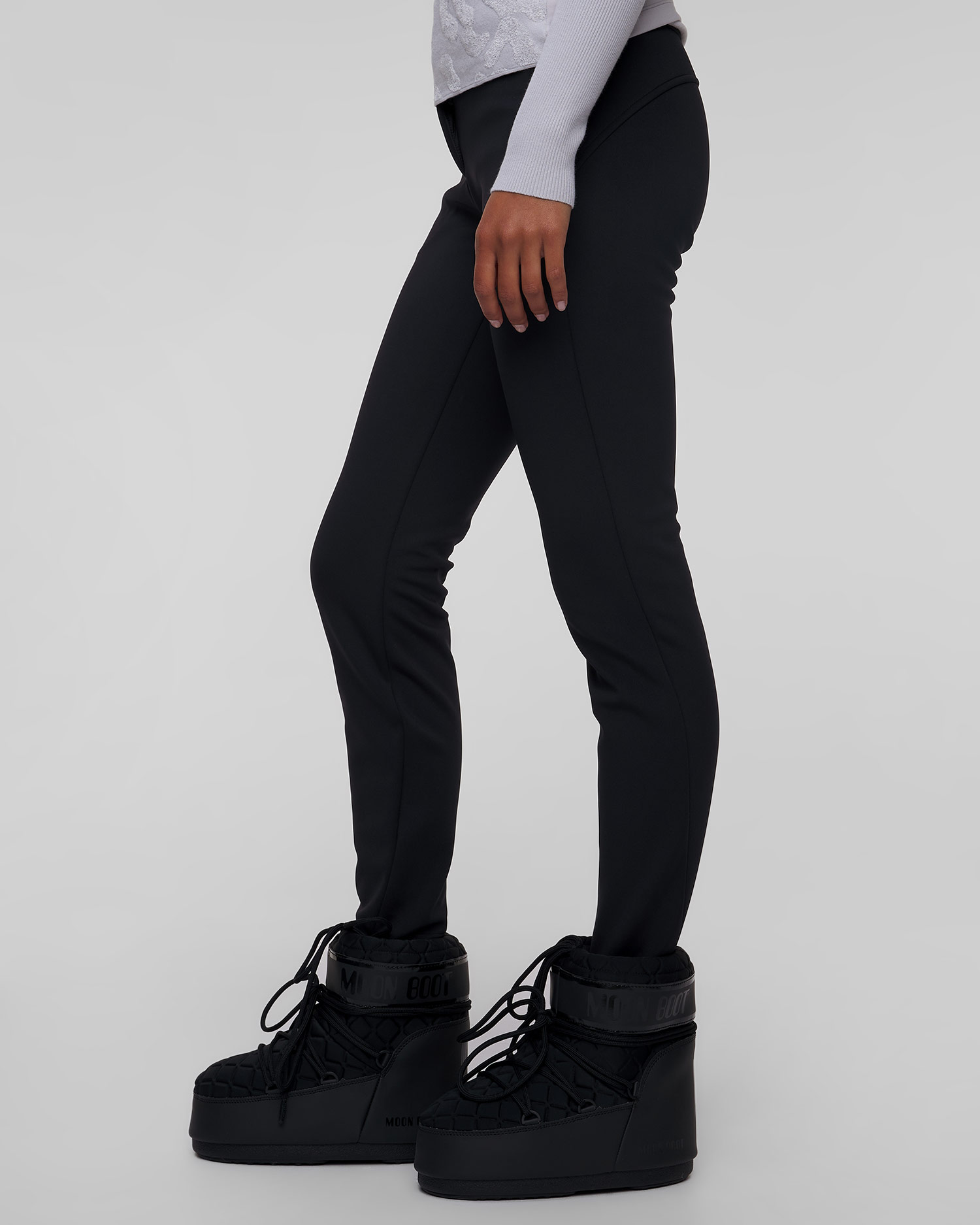 Pantaloni neri da sci da donna Sportalm