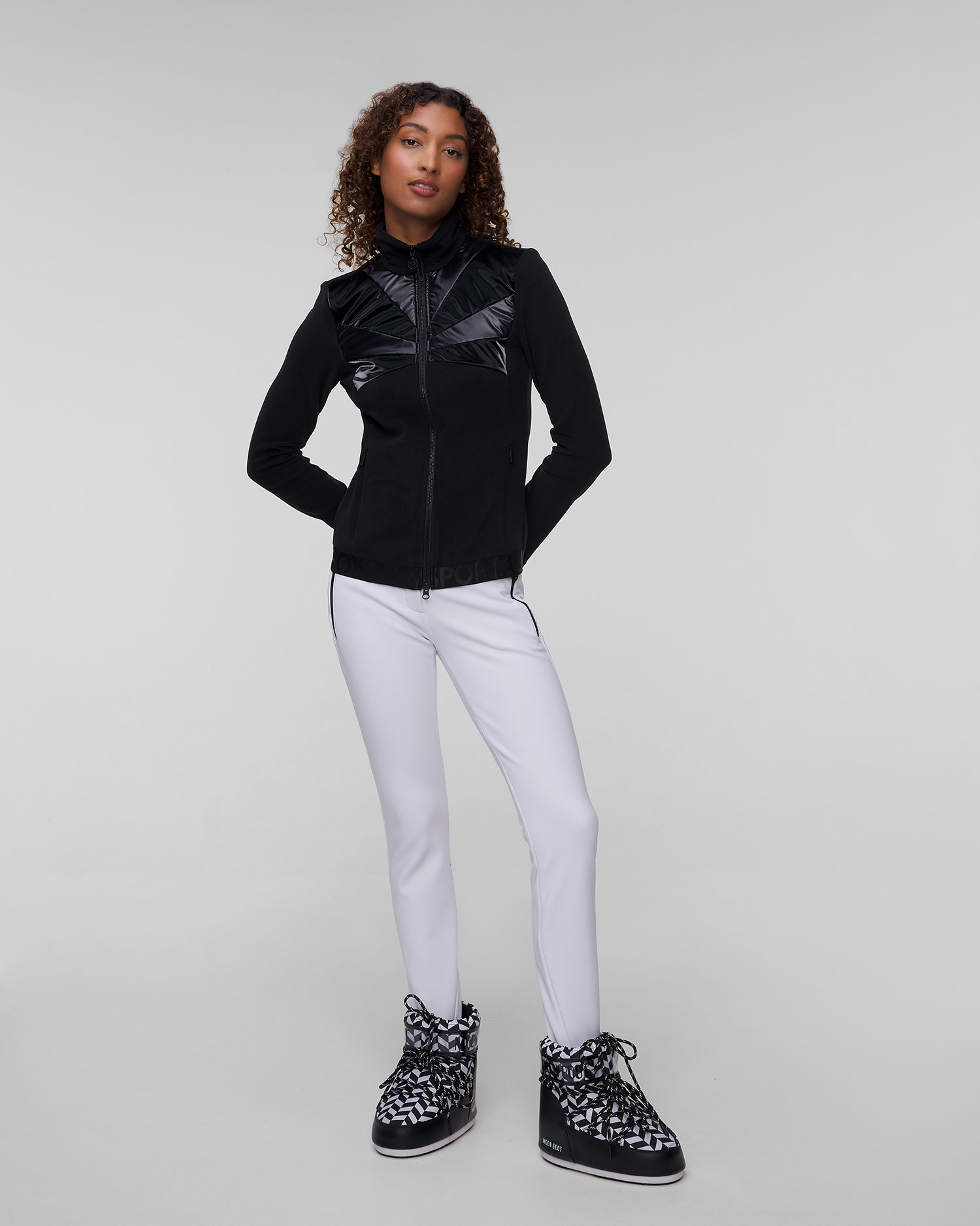 Pantaloni bianchi da sci da donna Sportalm