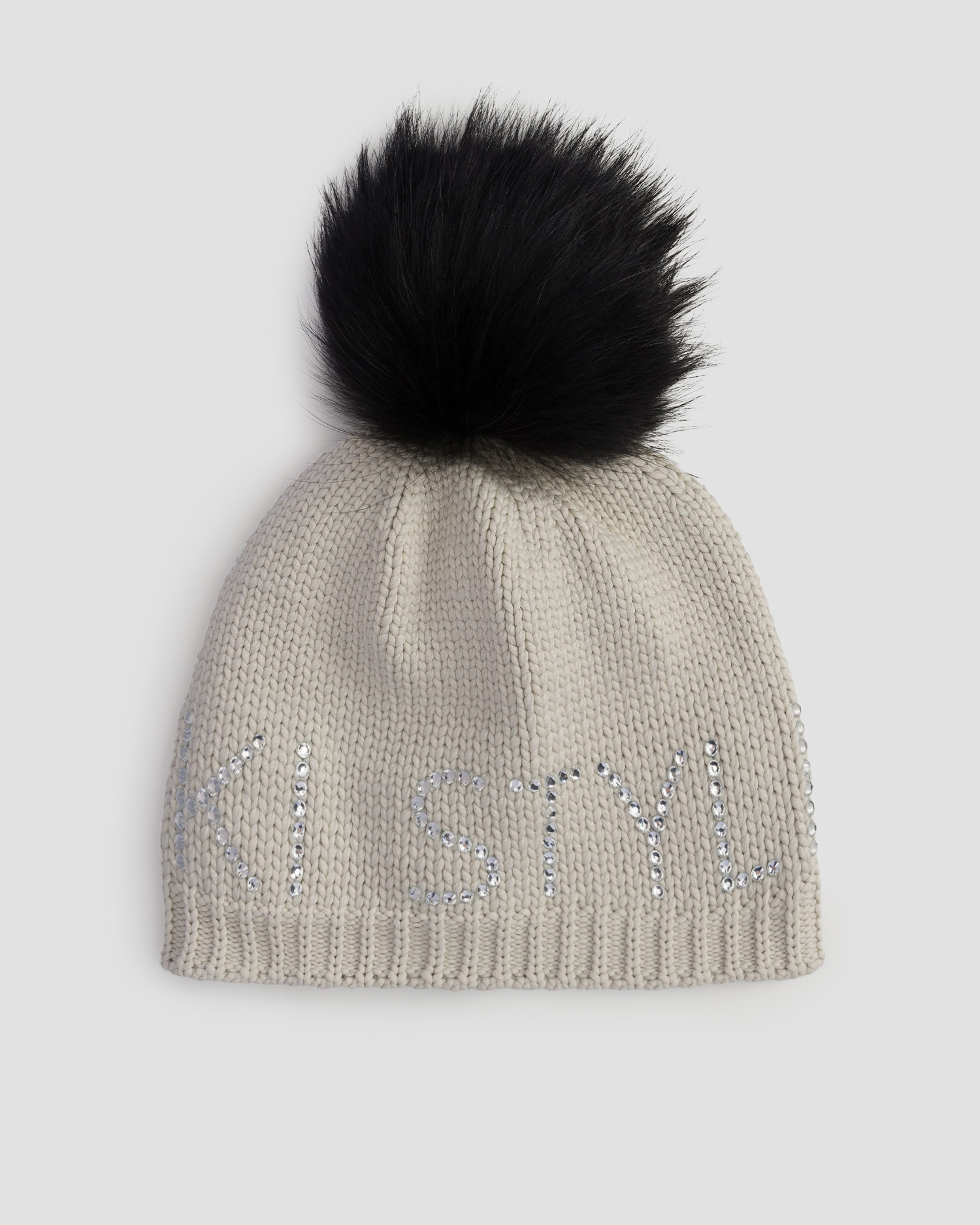Bonnet d'hiver gris pour femmes Sportalm