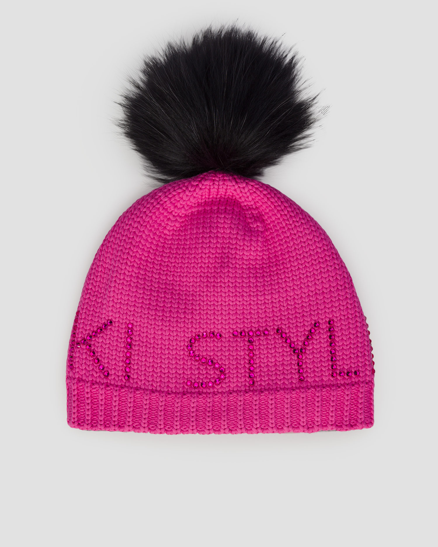 Bonnet d'hiver rose pour femmes Sportalm