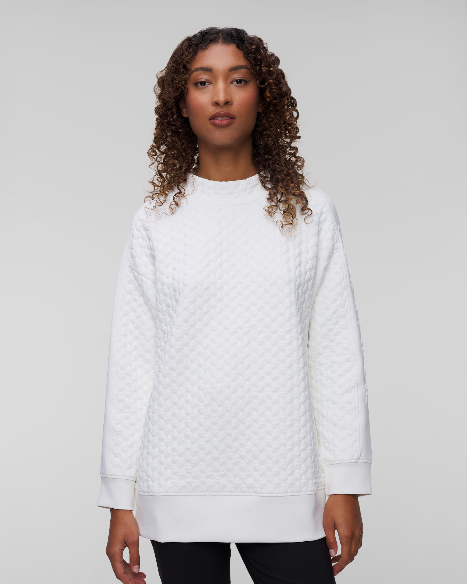 Women's white sweatshirt Sportalm