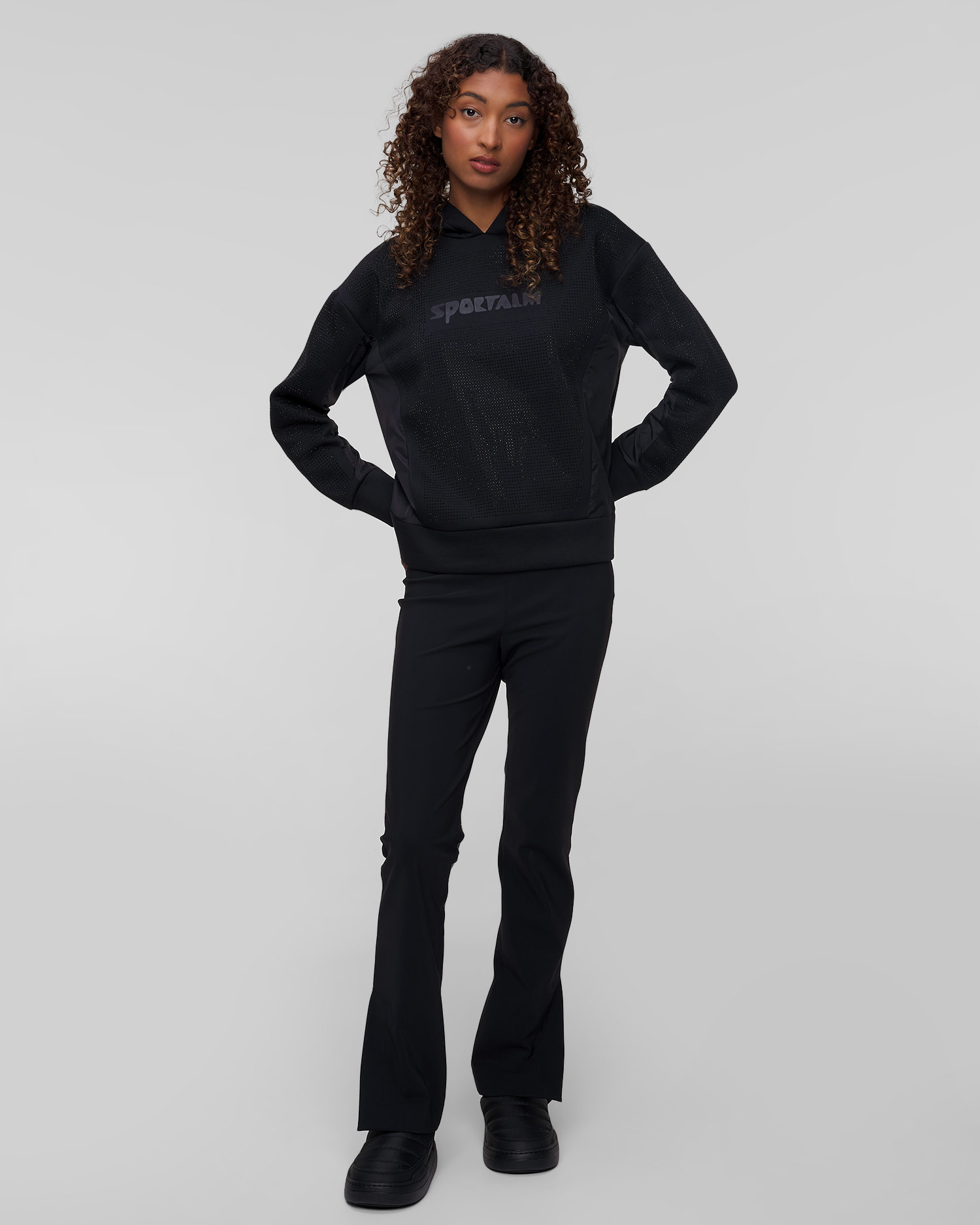 Sportalm Damen-Sweatshirt in Schwarz