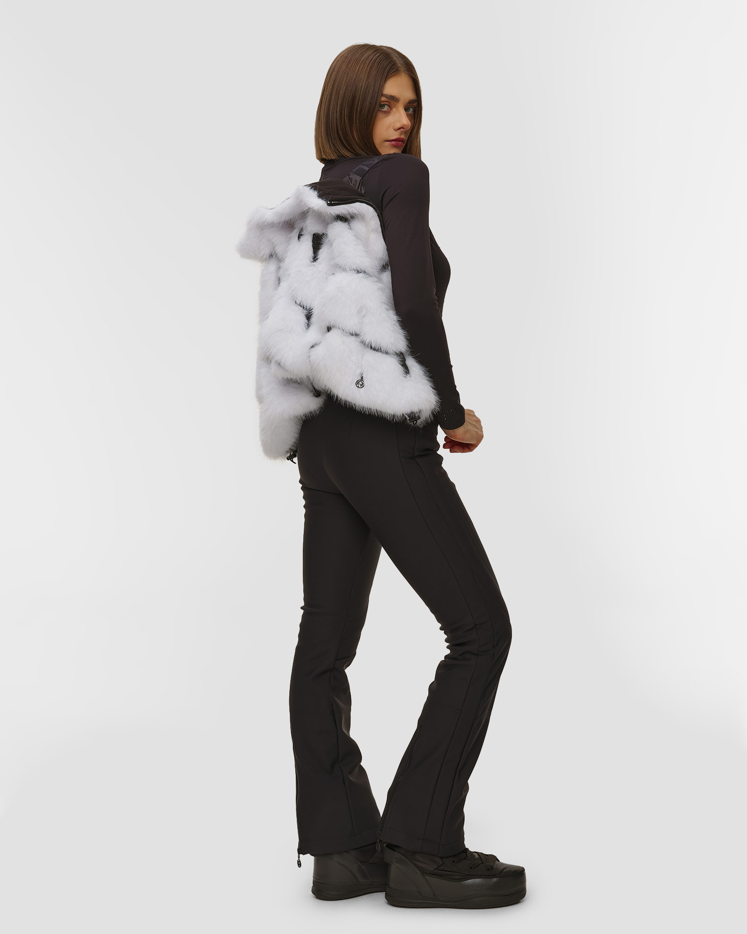 Sportalm Pelzweste für Damen in Weiß