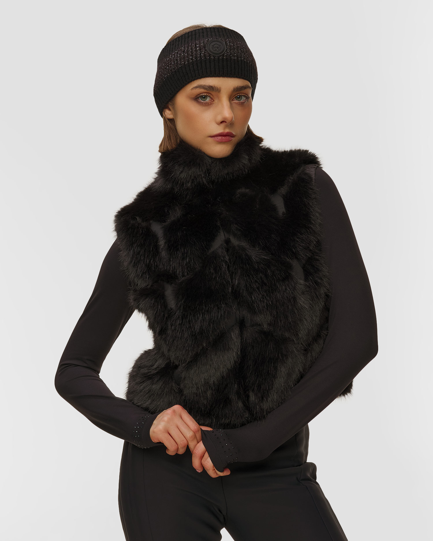 Sportalm Pelzweste für Damen in Schwarz