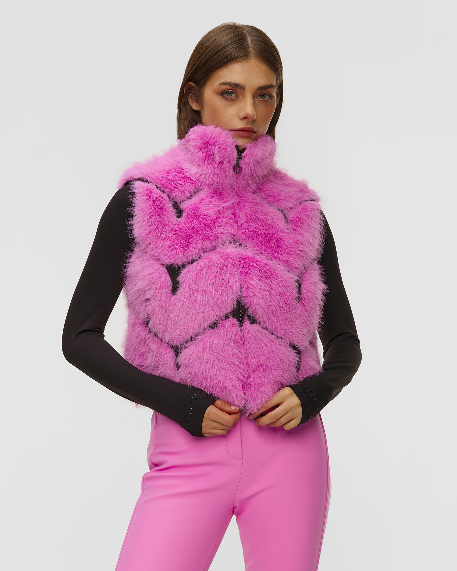 Sportalm Pelzweste für Damen in Pink