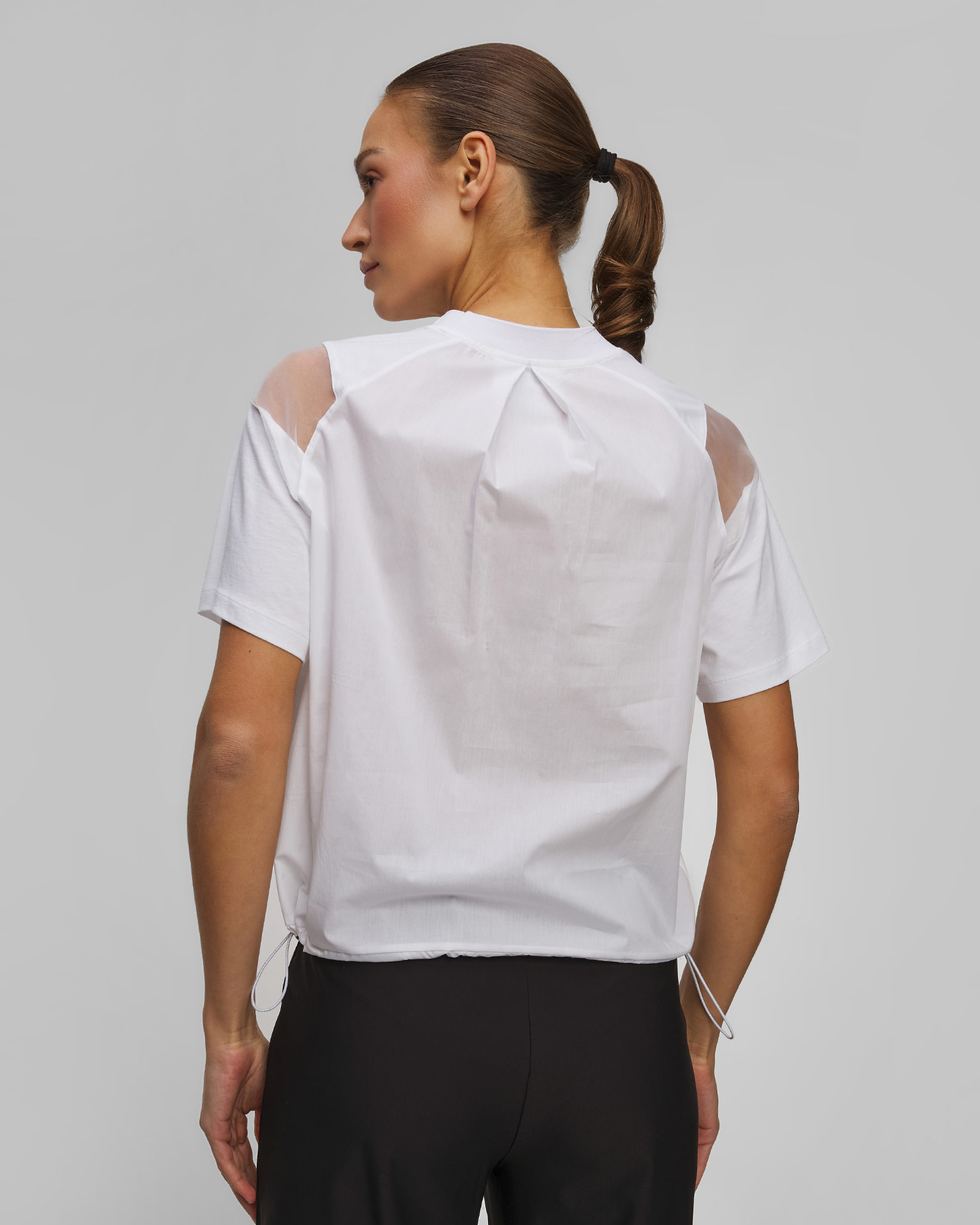 Biały T-shirt damski Sportalm