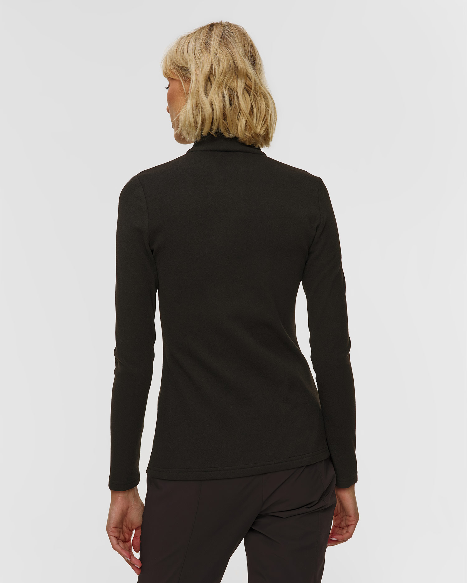 Sportalm Schwarzer Ski-Rollkragenpullover für Damen