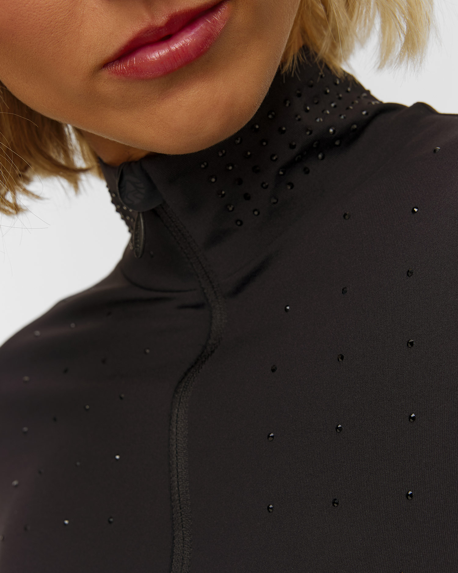 Sportalm Schwarzer Ski-Rollkragenpullover für Damen