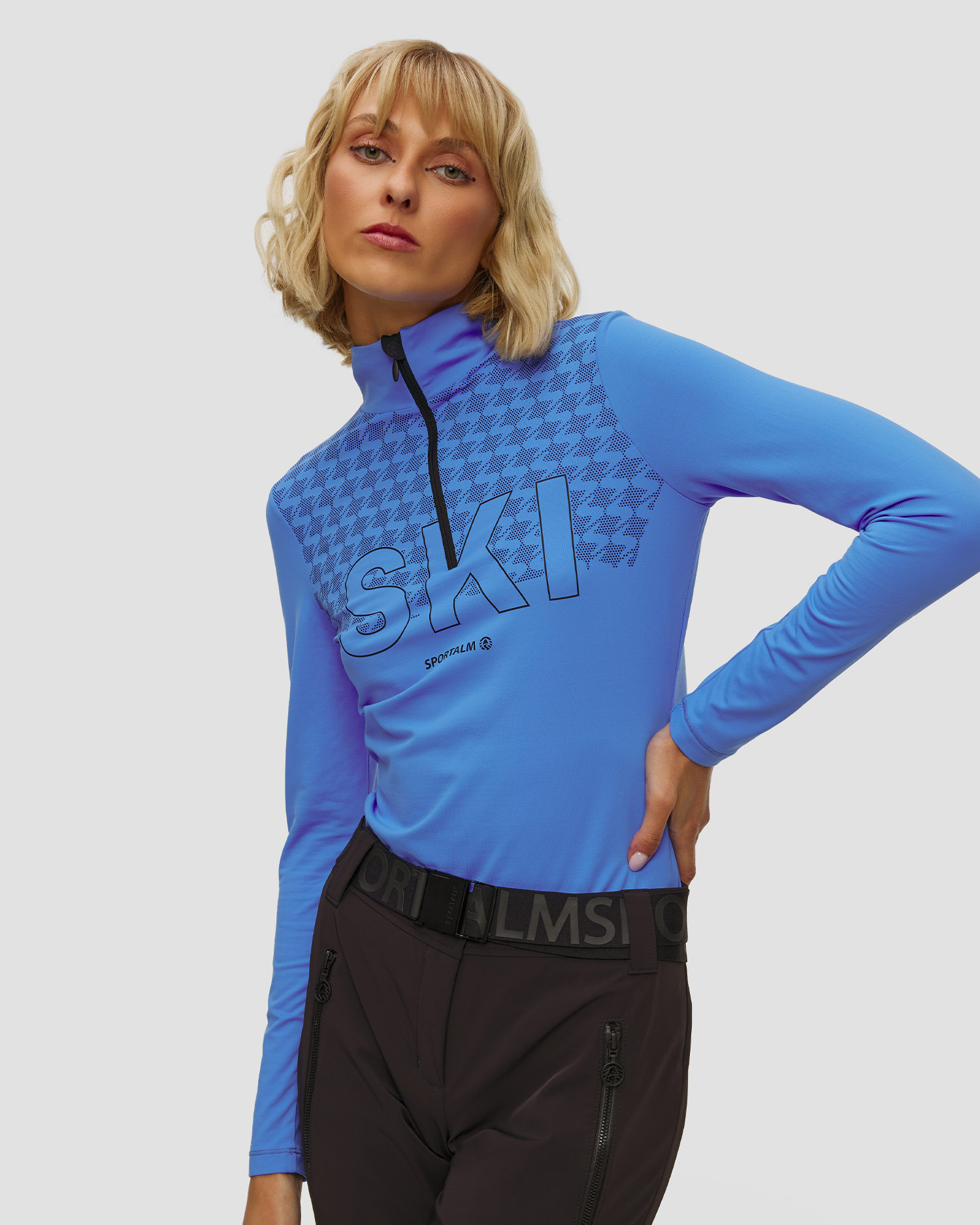 Sportalm Ski-Rollkragenpullover für Damen in Blau