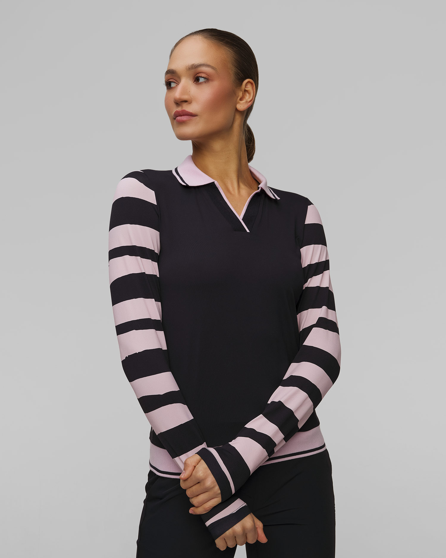 Sportalm Langärmliges Golf-Poloshirt