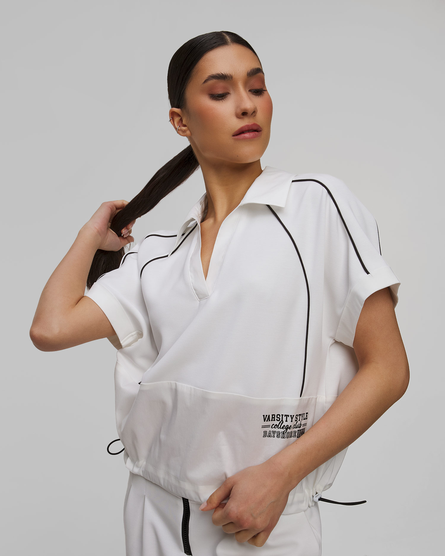 Sweat-shirt à manches courtes pour femmes Sportalm