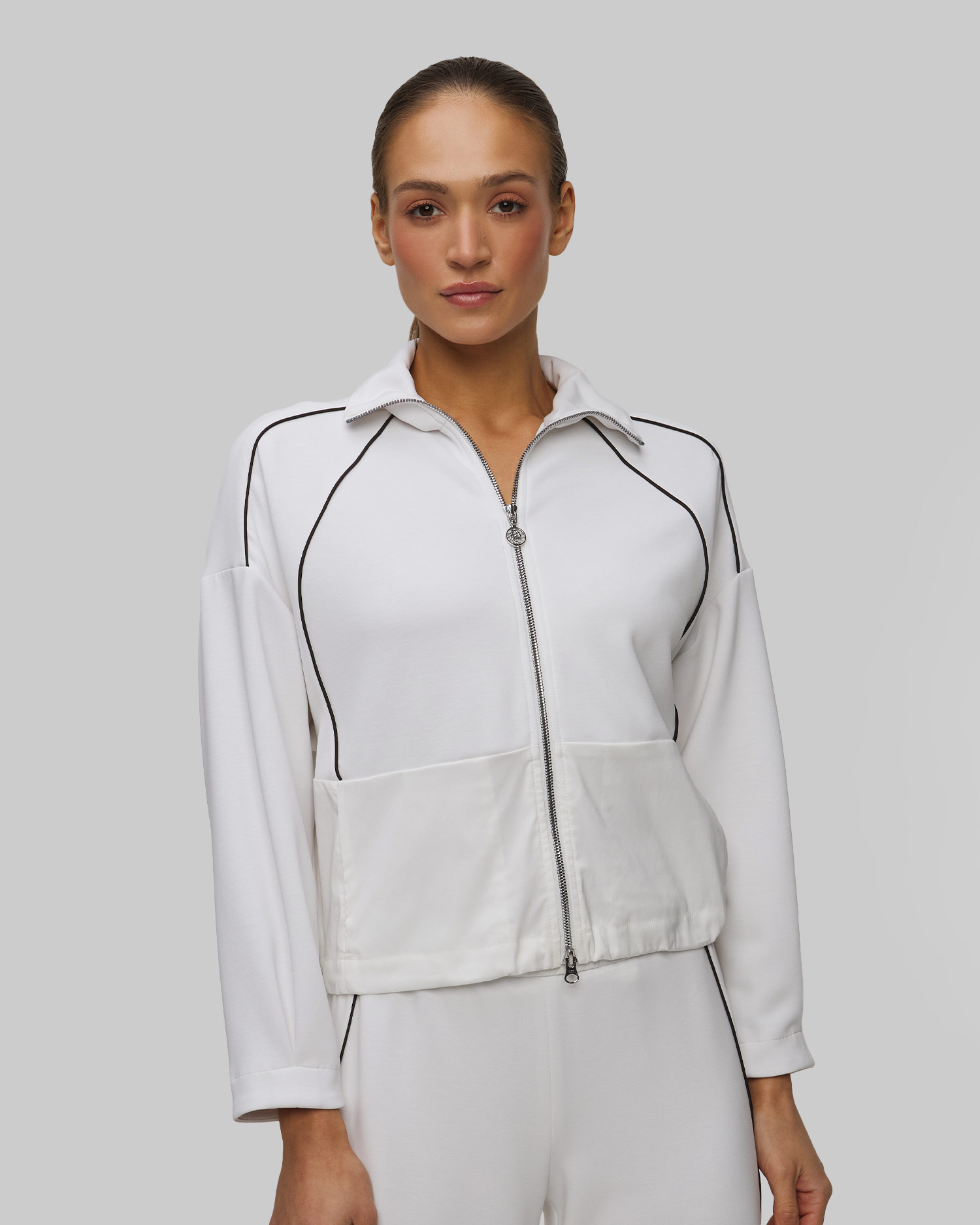 Felpa bianca da donna Sportalm, Colore/Disegno: Biały