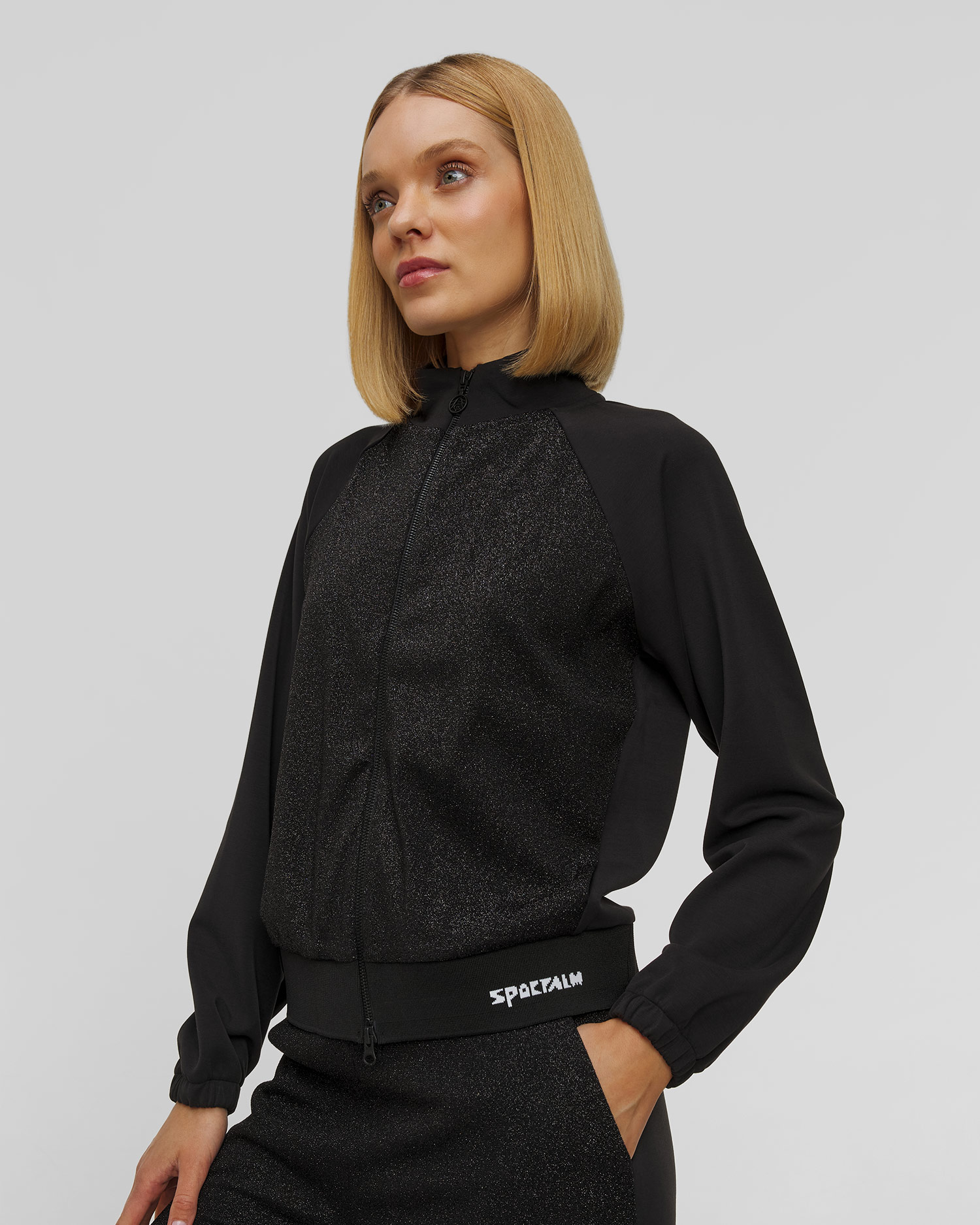 Women's black sweatshirt Sportalm