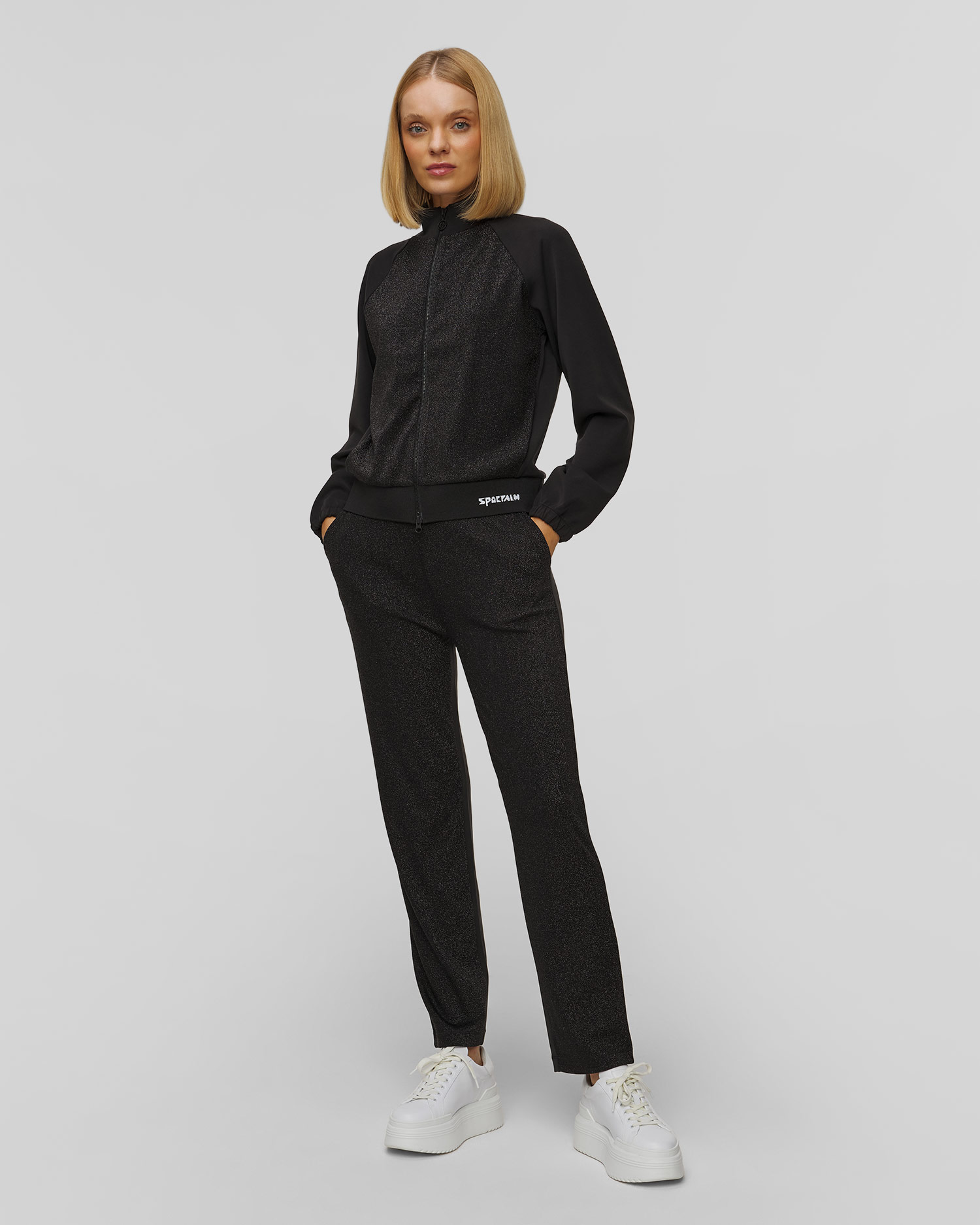 Women's black sweatshirt Sportalm
