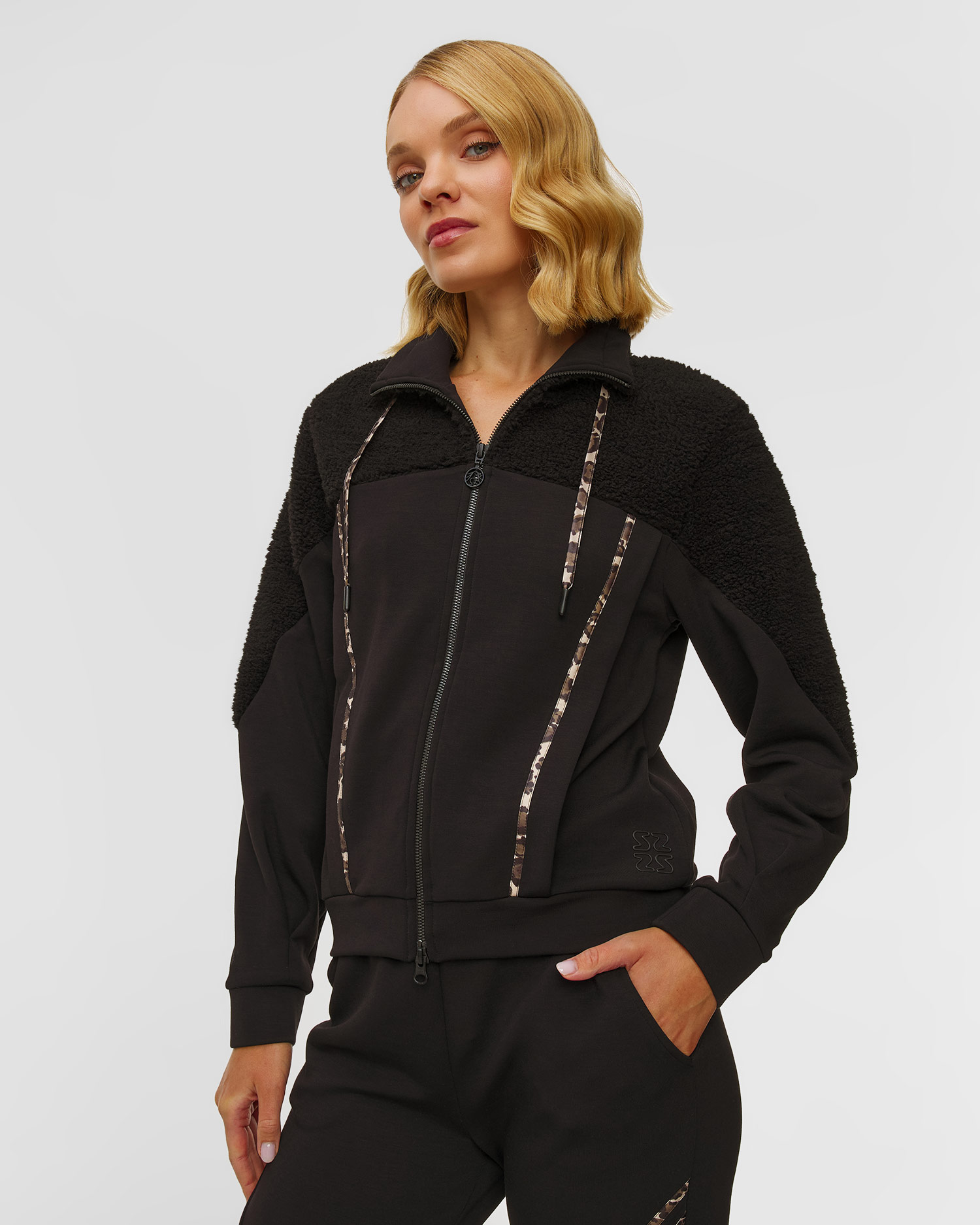 Women's black sweatshirt Sportalm