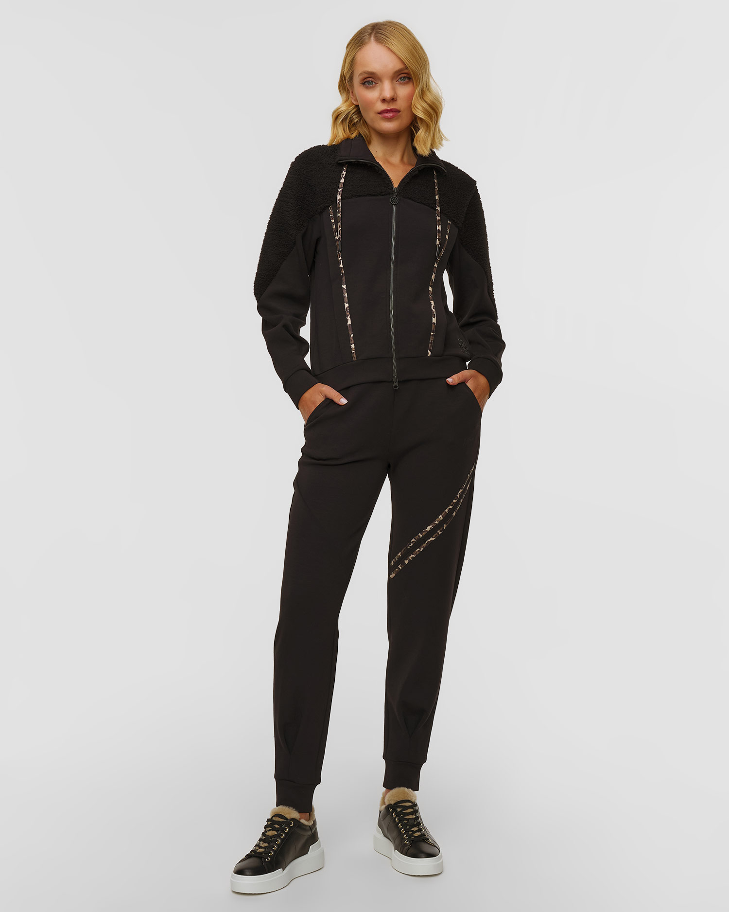 Czarna bluza damska Sportalm