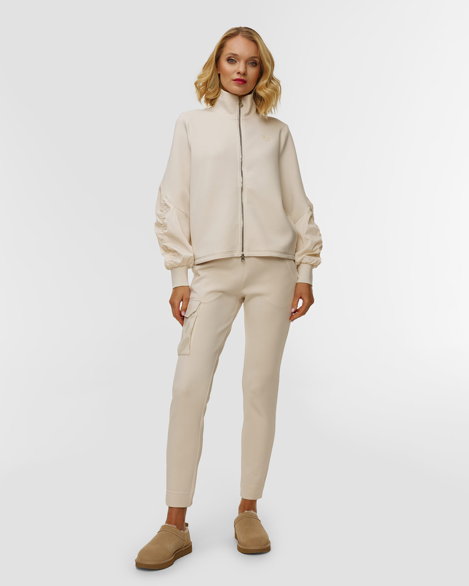 Women's beige sweatshirt Sportalm