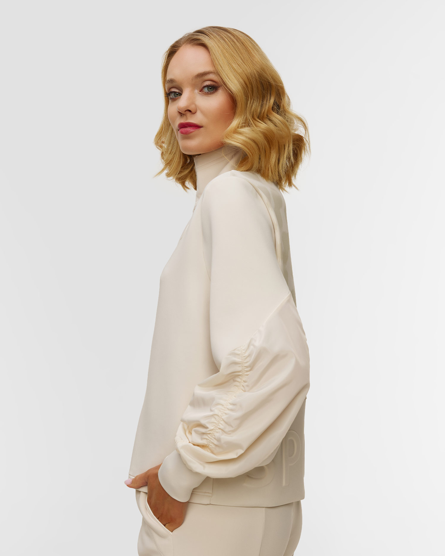 Women's beige sweatshirt Sportalm