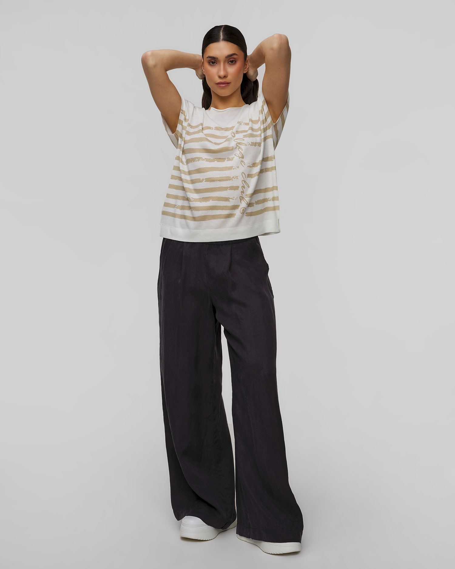 Pull à manches courtes pour femmes Sportalm