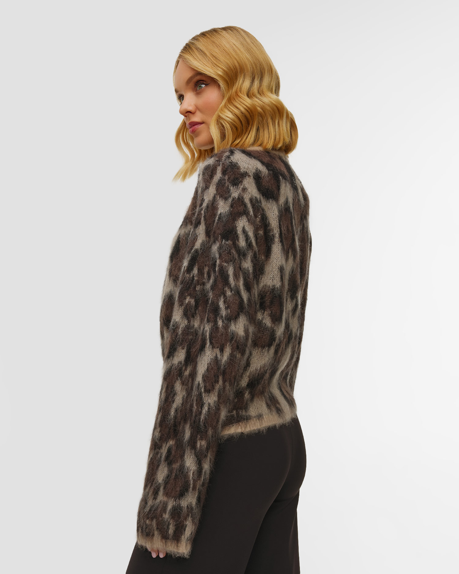Pull à motif léopard pour femmes Sportalm