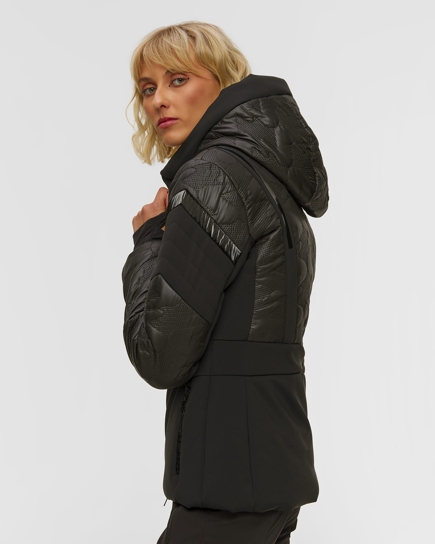 Women's black ski jacket Sportalm