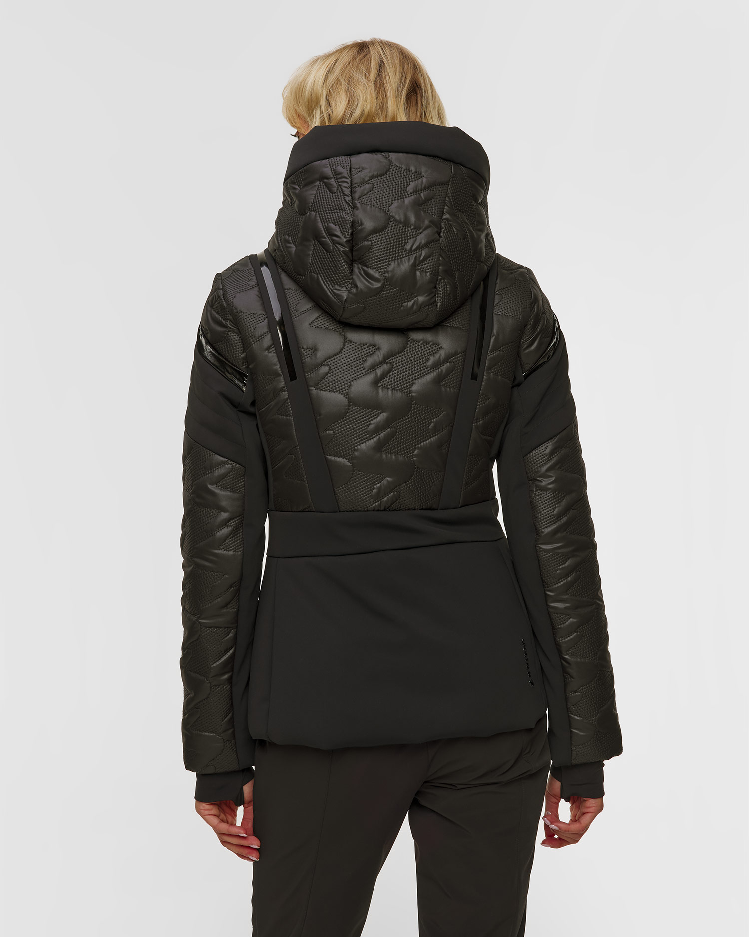 Women's black ski jacket Sportalm