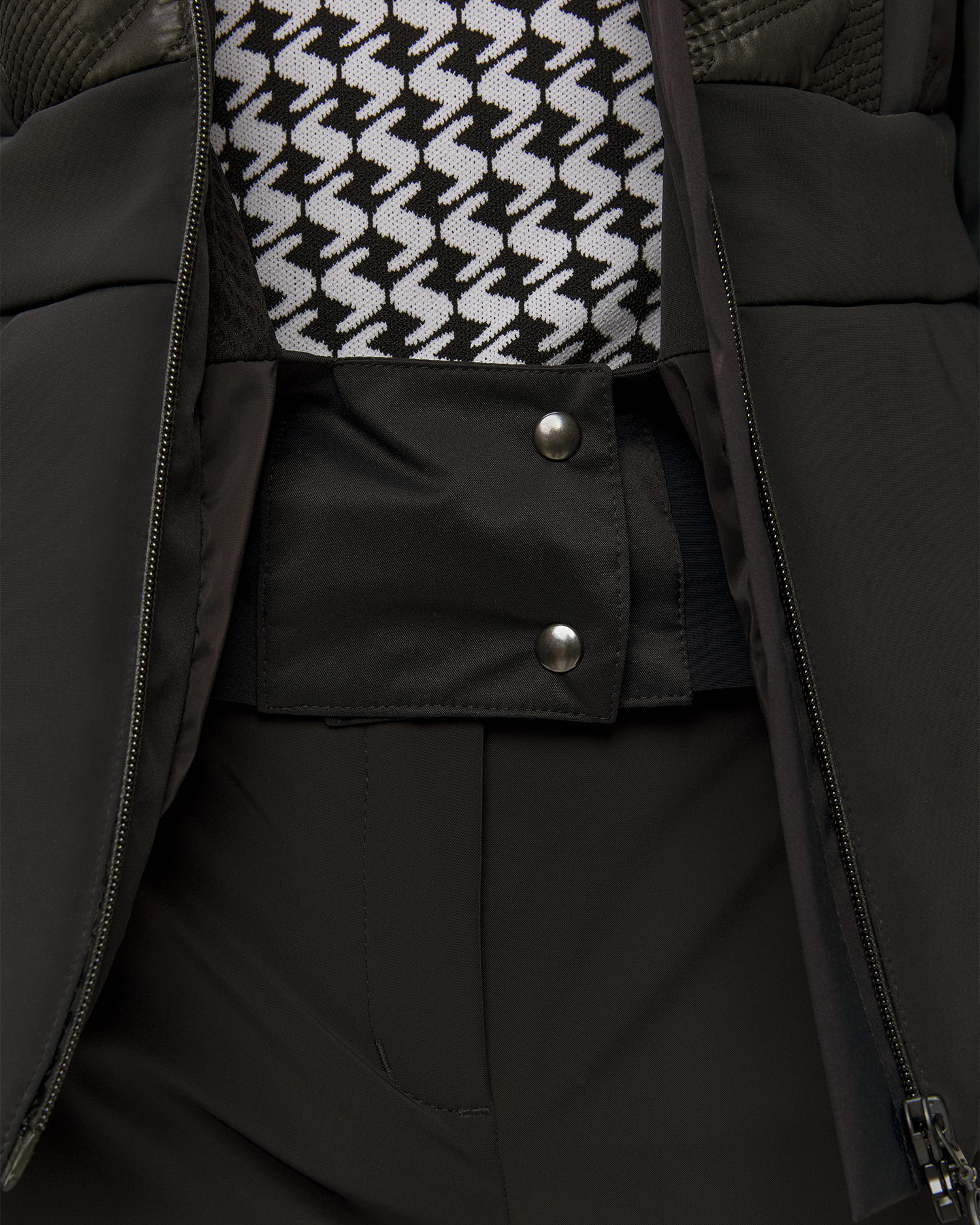 Women's black ski jacket Sportalm