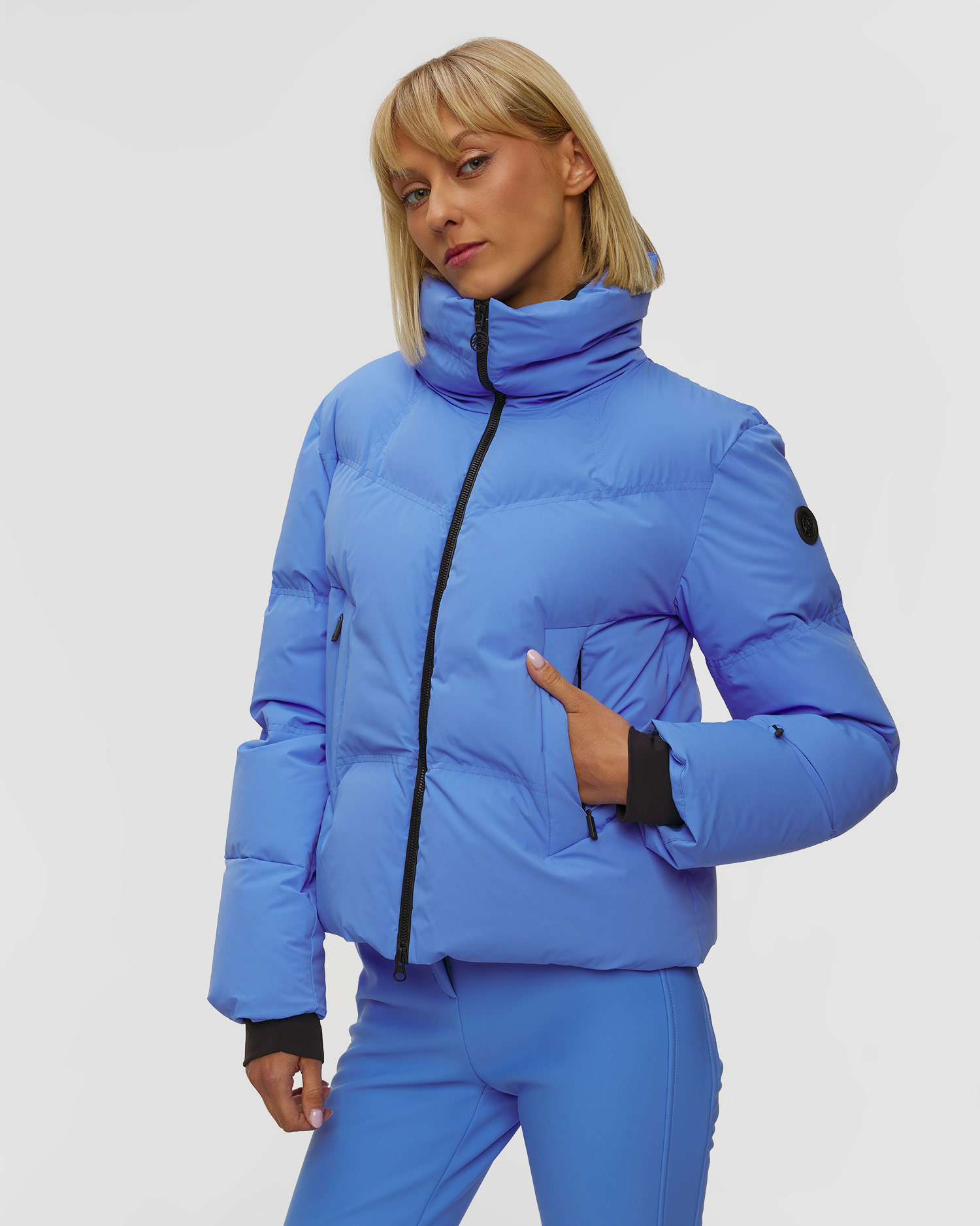 Women's blue ski jacket Sportalm