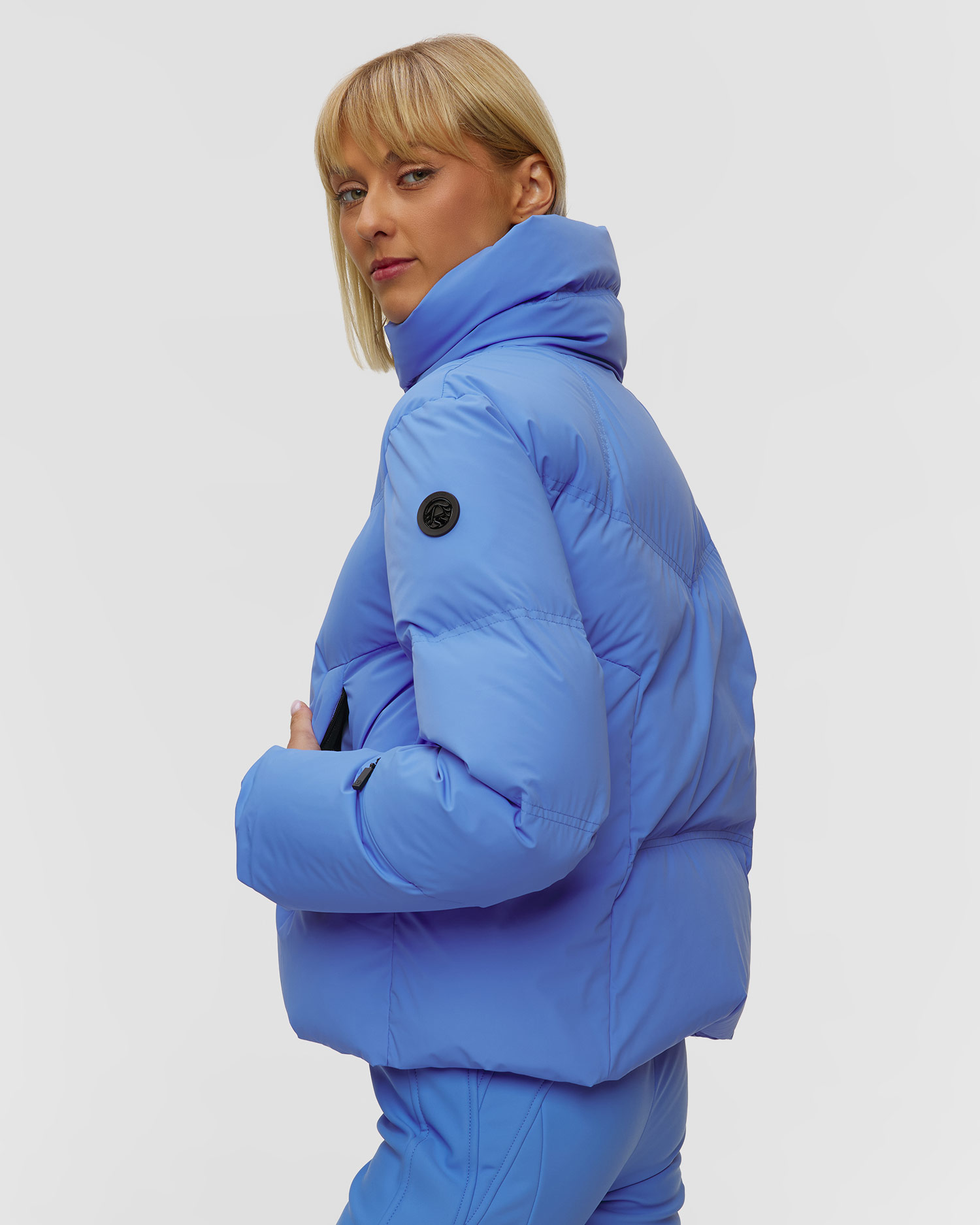 Women's blue ski jacket Sportalm