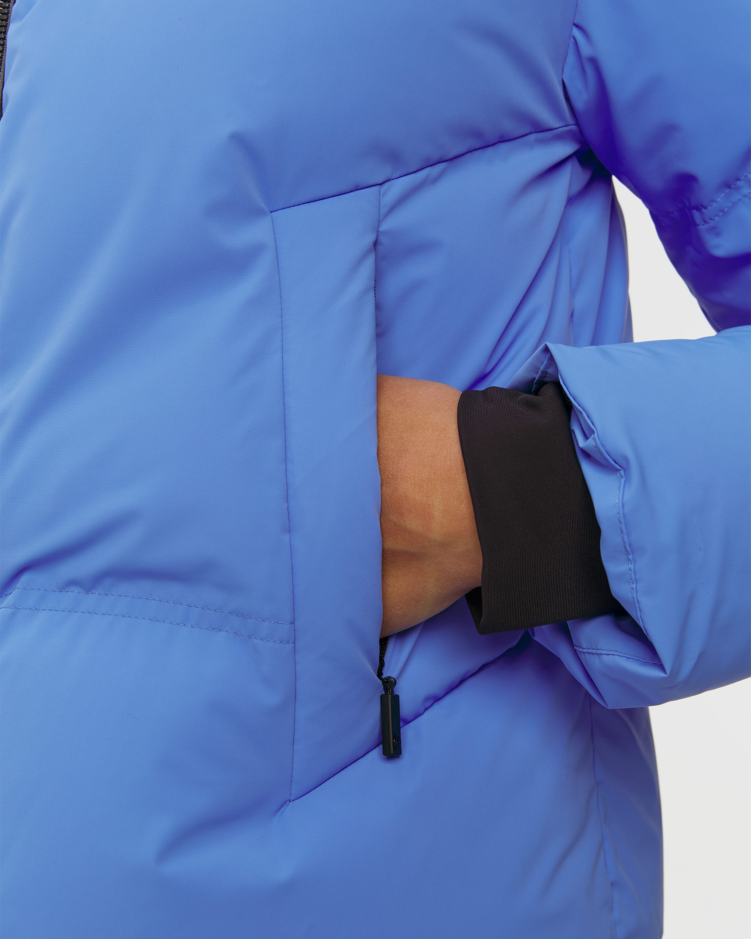 Women's blue ski jacket Sportalm