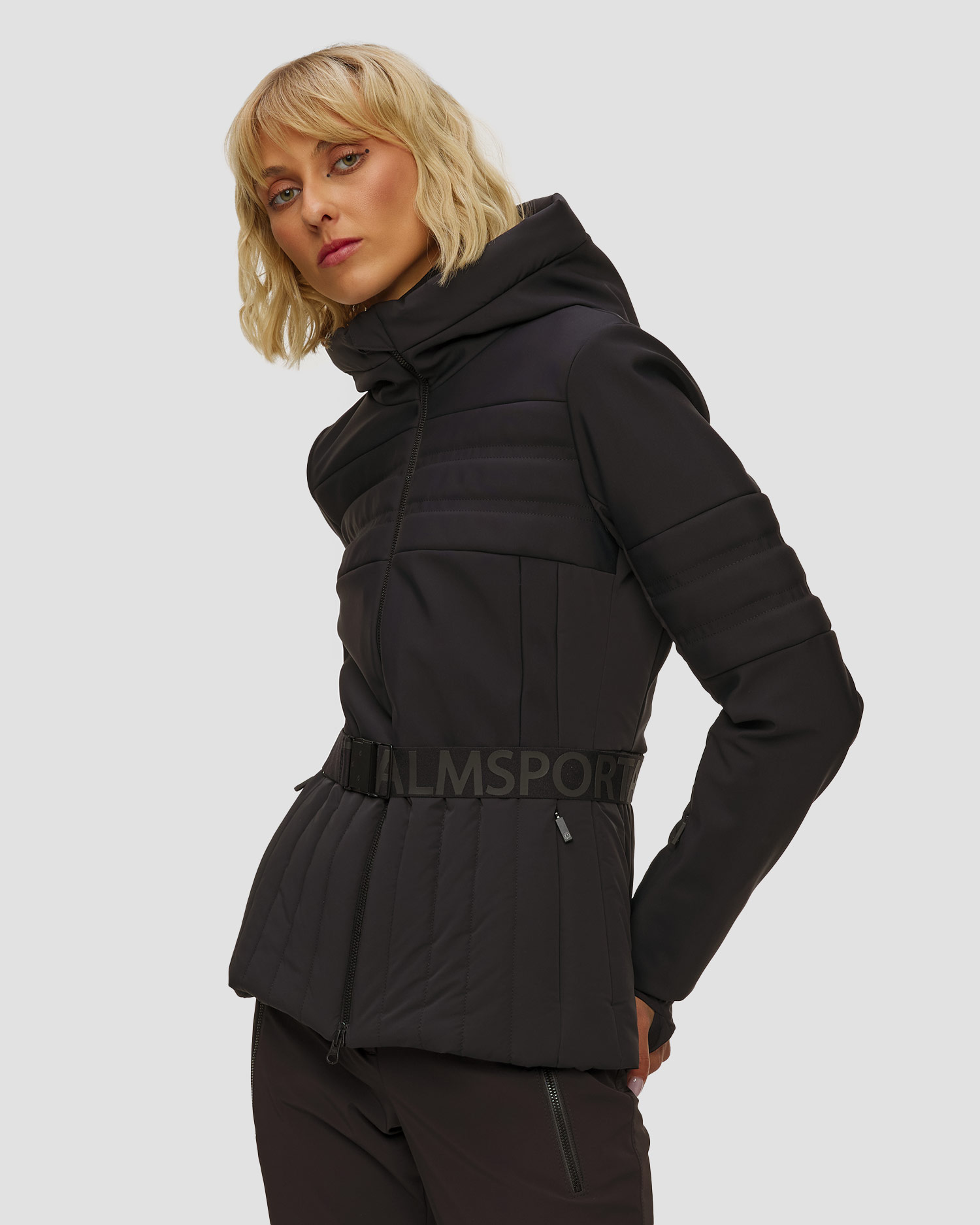 Women's black ski jacket Sportalm