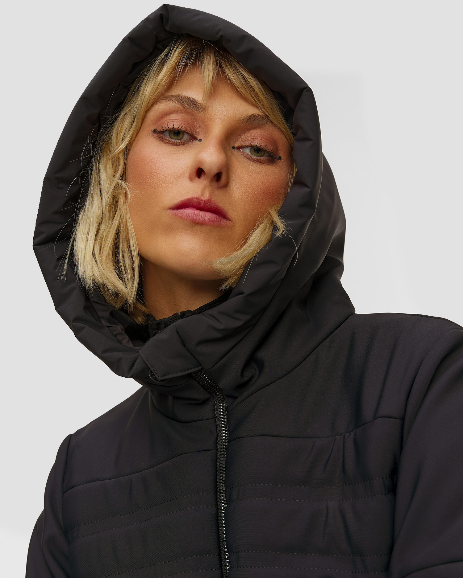 Women's black ski jacket Sportalm